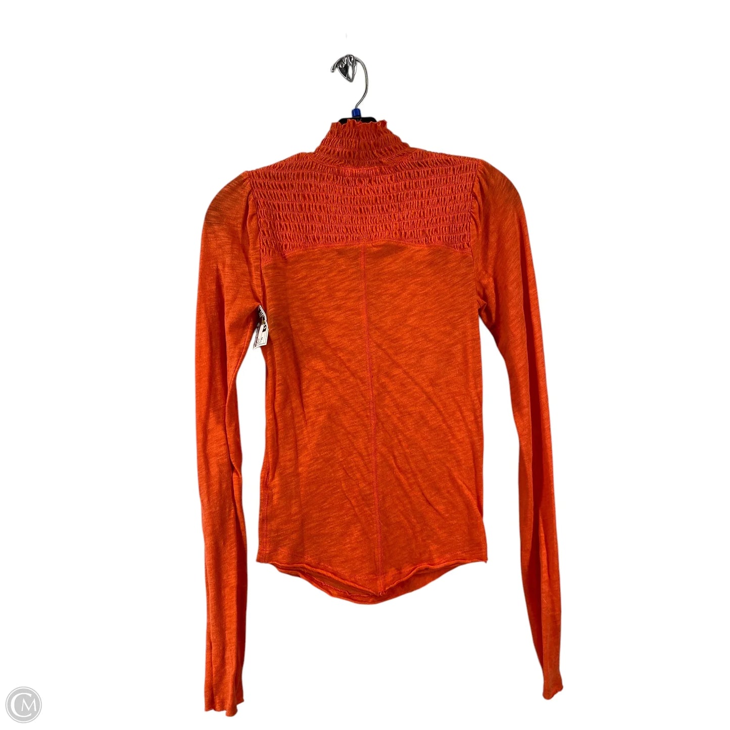 Top Long Sleeve By We The Free In Orange, Size: Xs