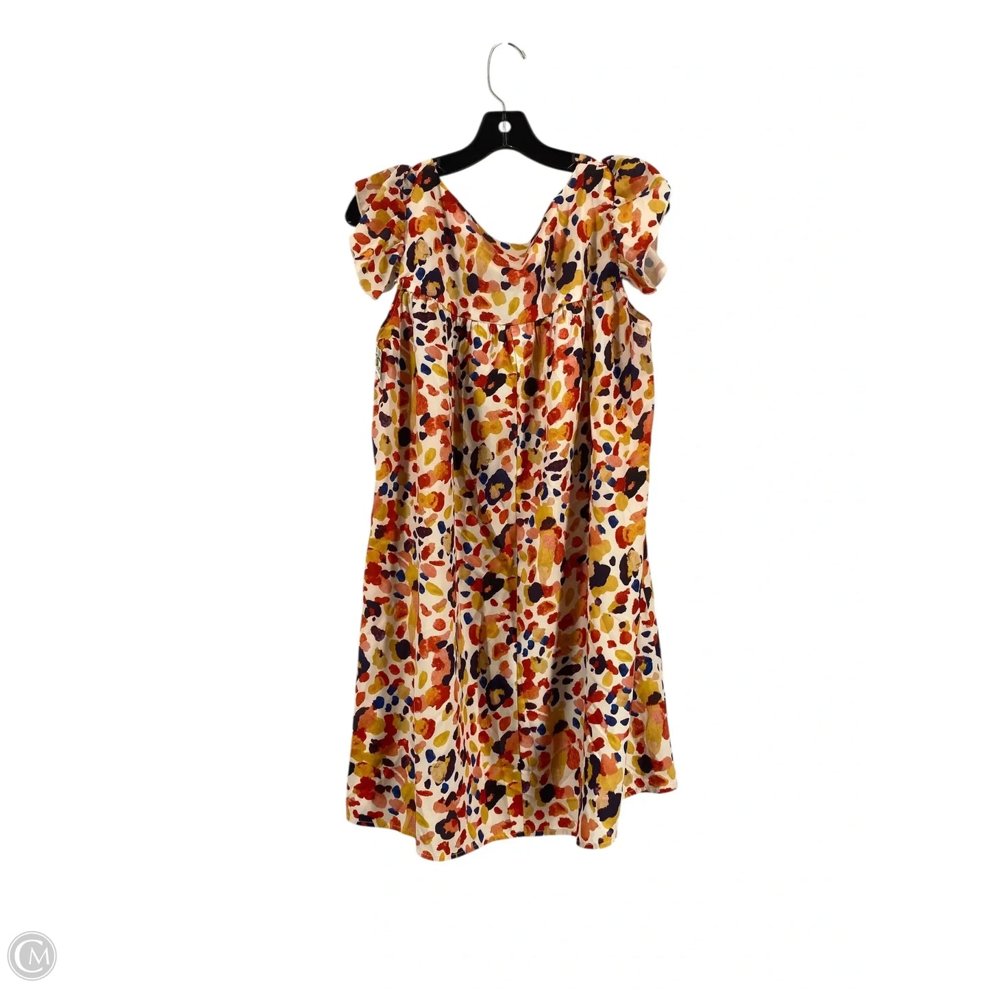 Dress Casual Short By Shein In Floral Print, Size: 1x