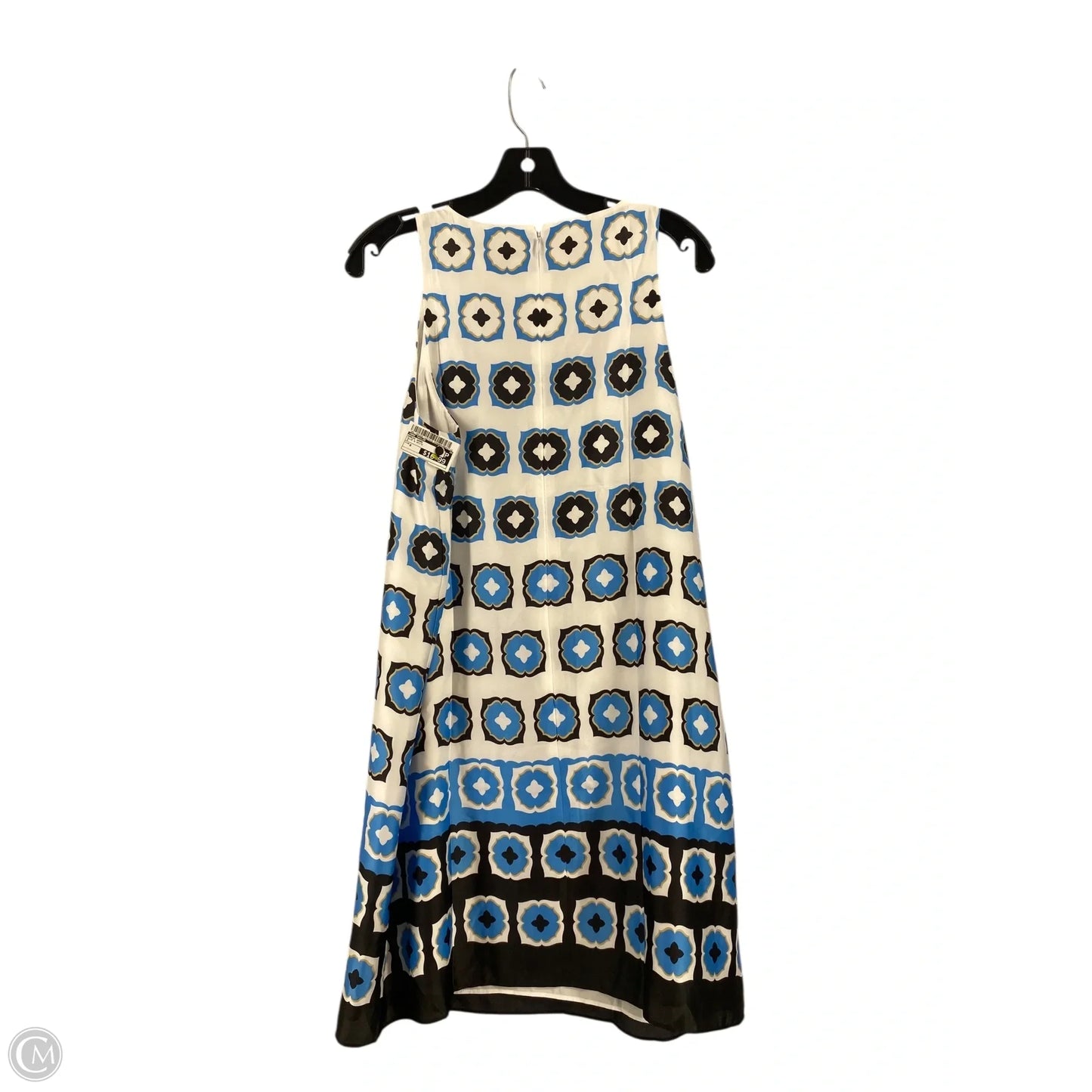 Dress Work By Ann Taylor In Blue & White, Size: 8