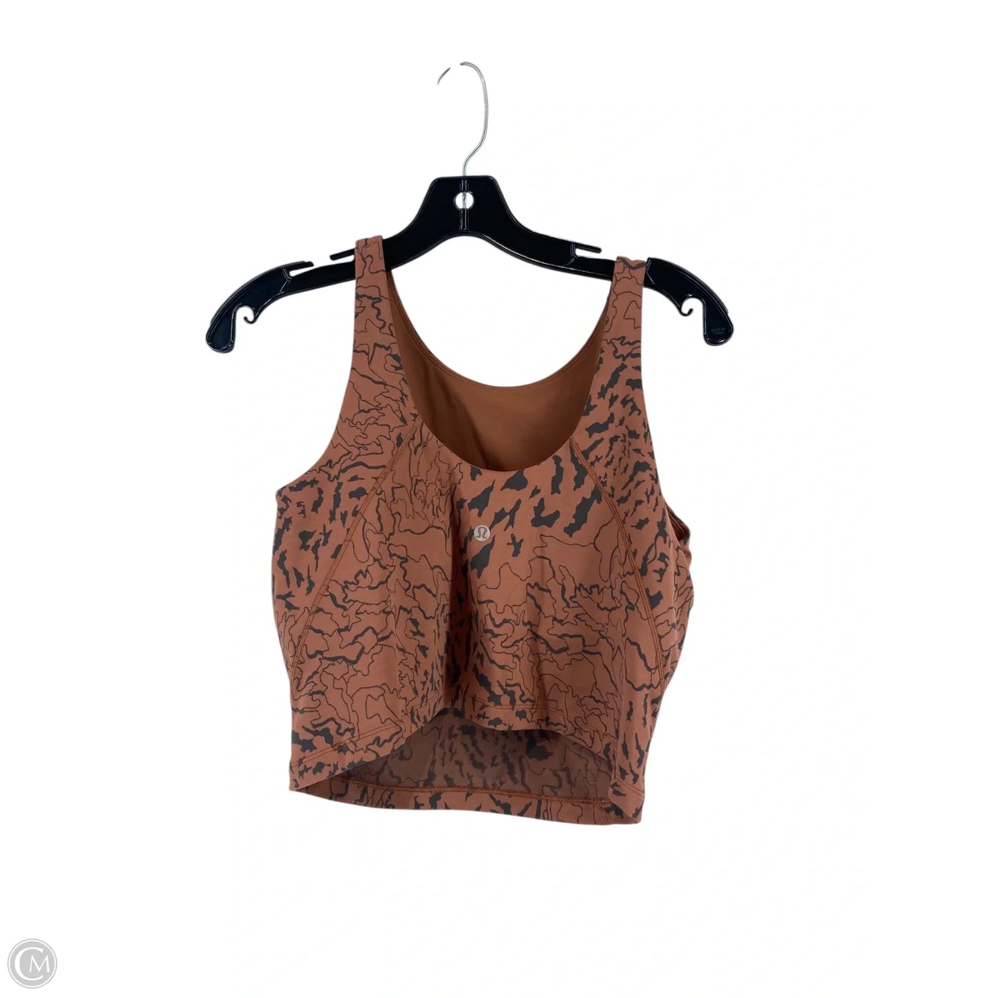 Athletic Tank Top By Lululemon In Brown, Size: M