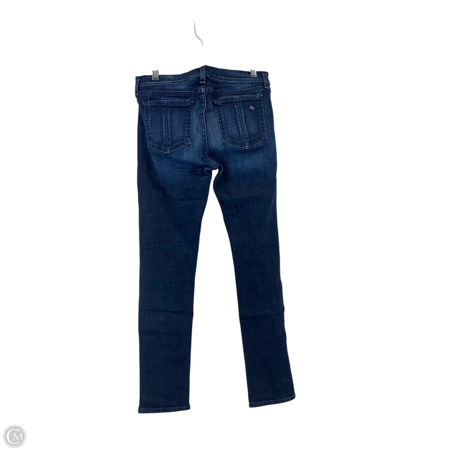 Jeans Skinny By Rag And Bone In Blue Denim, Size: 6