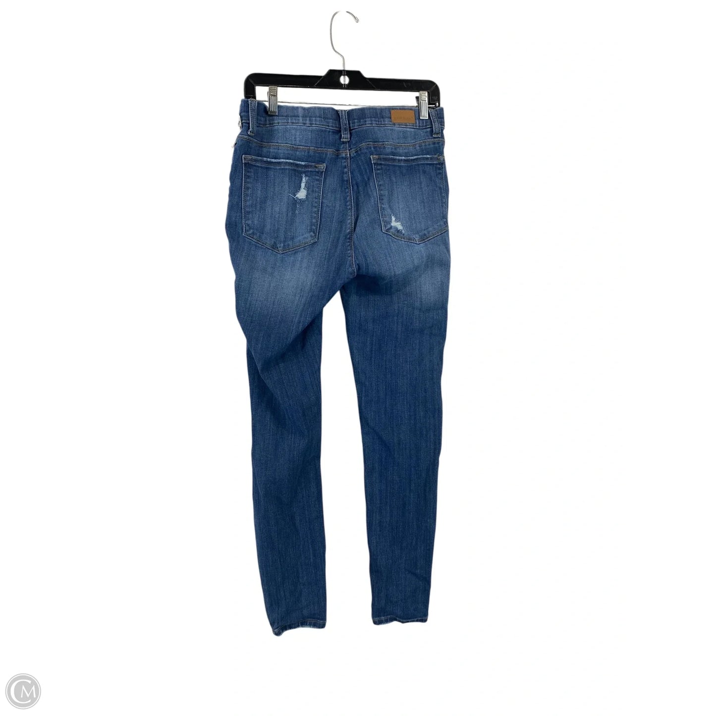 Jeans Skinny By Judy Blue In Blue Denim, Size: 14