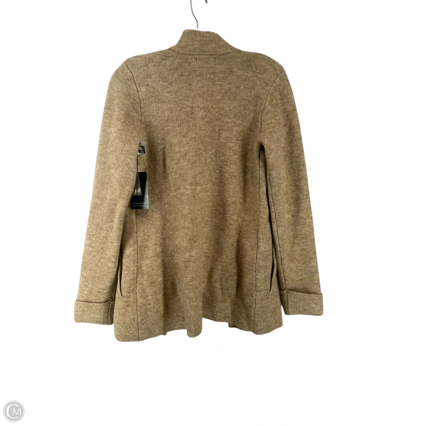 Cardigan By Adrienne Vittadini In Brown, Size: Xs