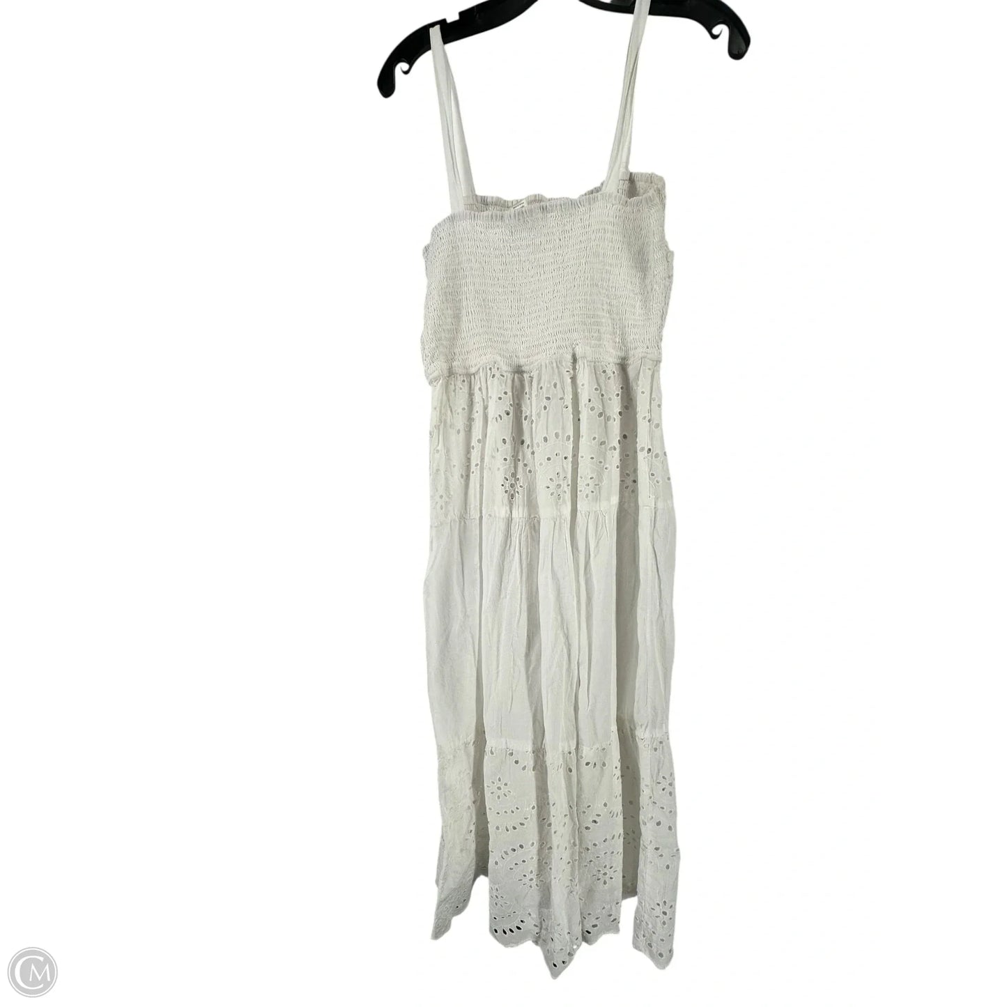 Dress Casual Maxi By Japna In White, Size: L