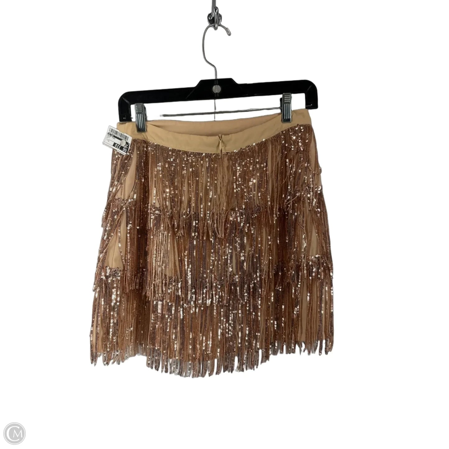 Skirt Midi By Mi Ami In Gold, Size: M