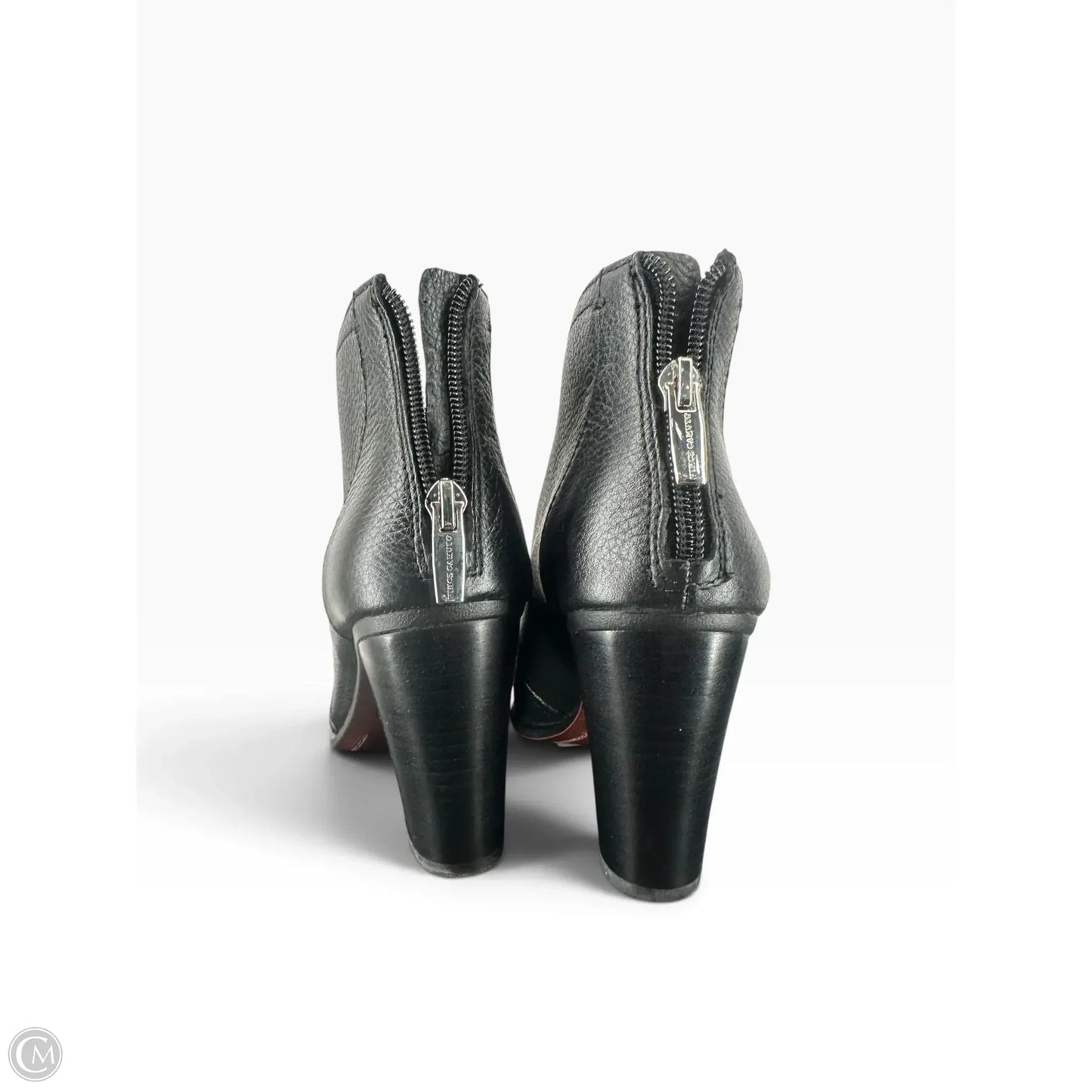 Boots Ankle Heels By Vince Camuto In Black, Size: 8.5