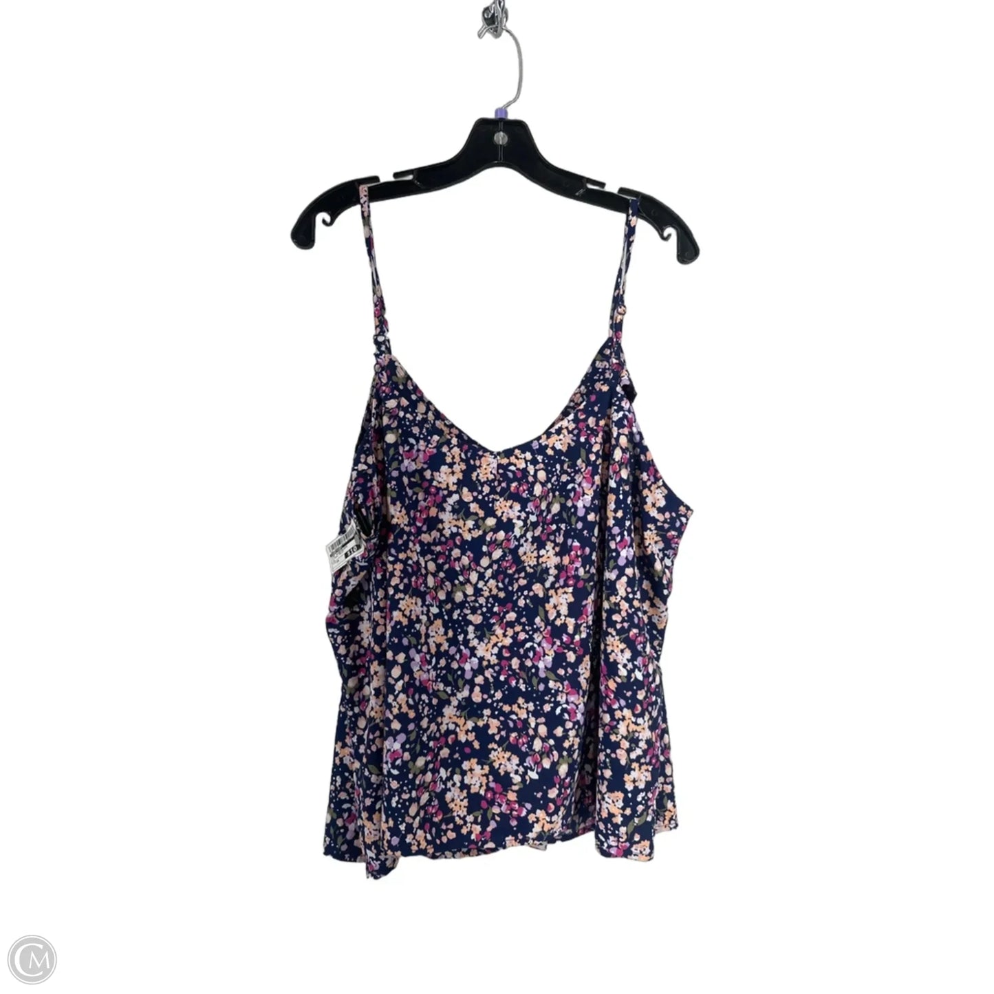 Top Sleeveless By Sanctuary In Floral Print, Size: 2x