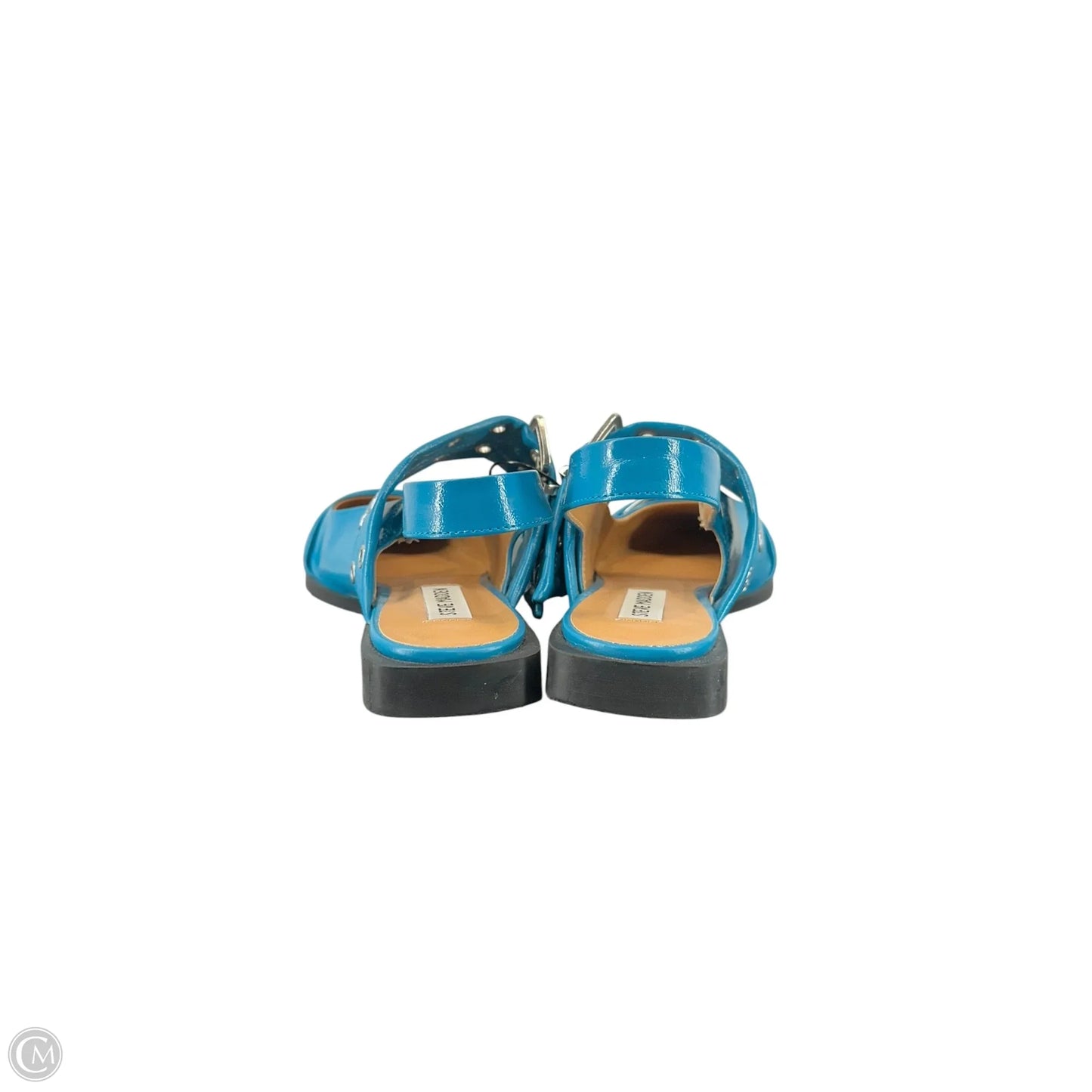 Sandals Flats By Steve Madden In Blue, Size: 8