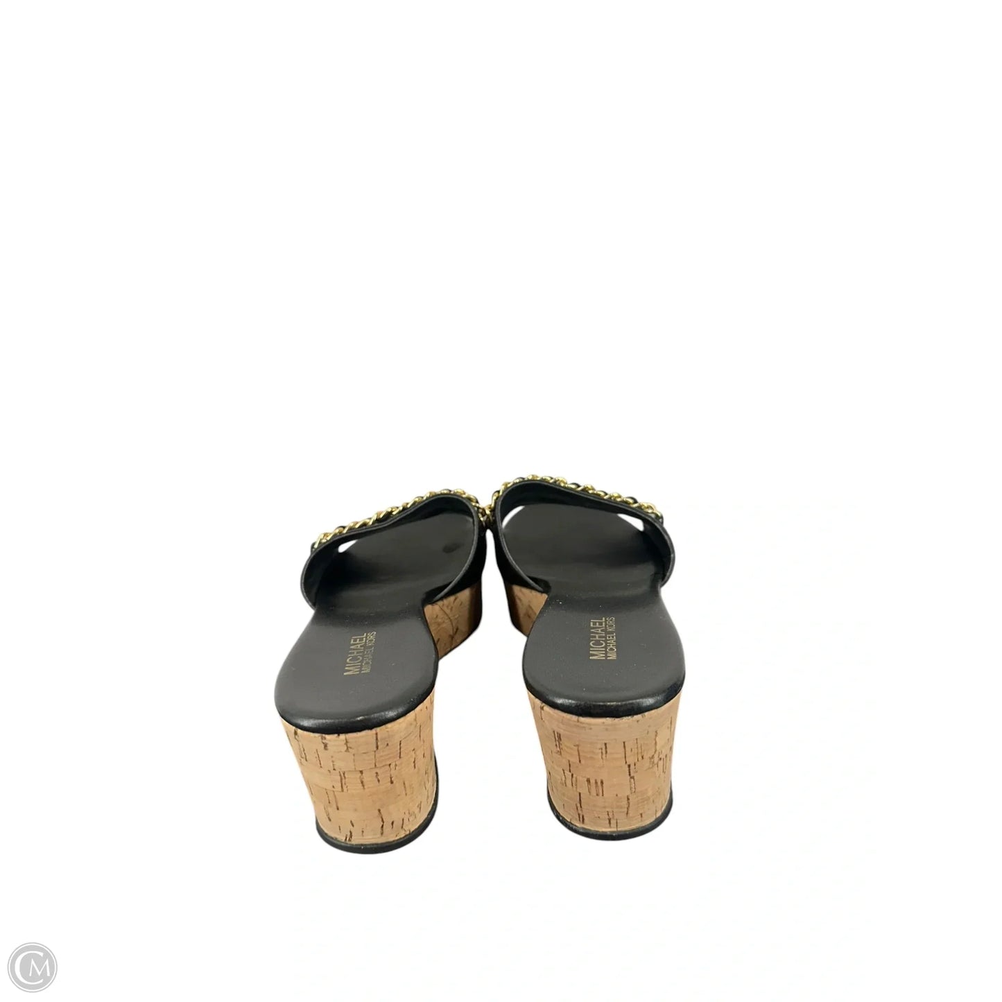 Sandals Designer By Michael Kors In Black, Size: 6