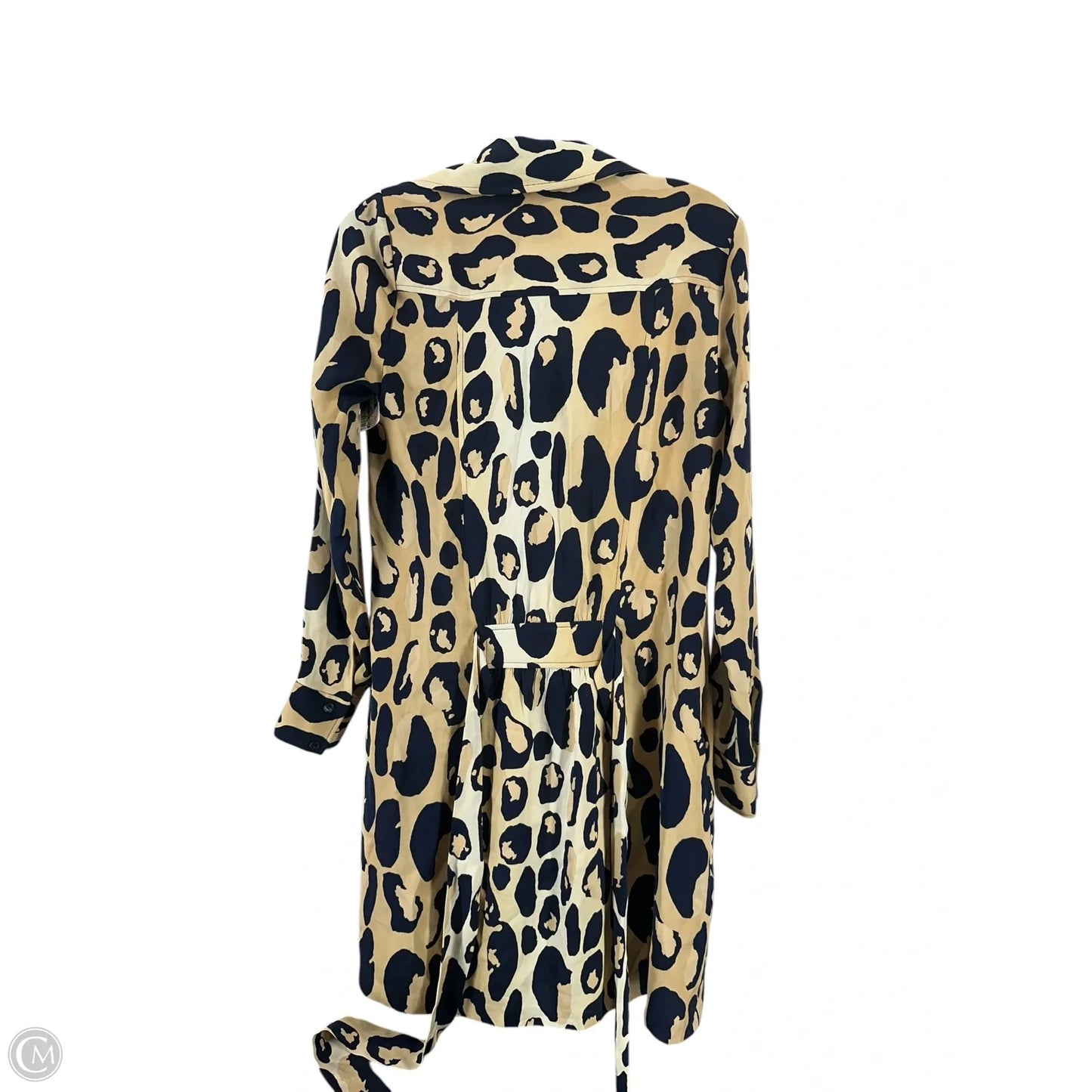 Dress Designer By Diane Von Furstenberg In Black & Brown, Size: 6