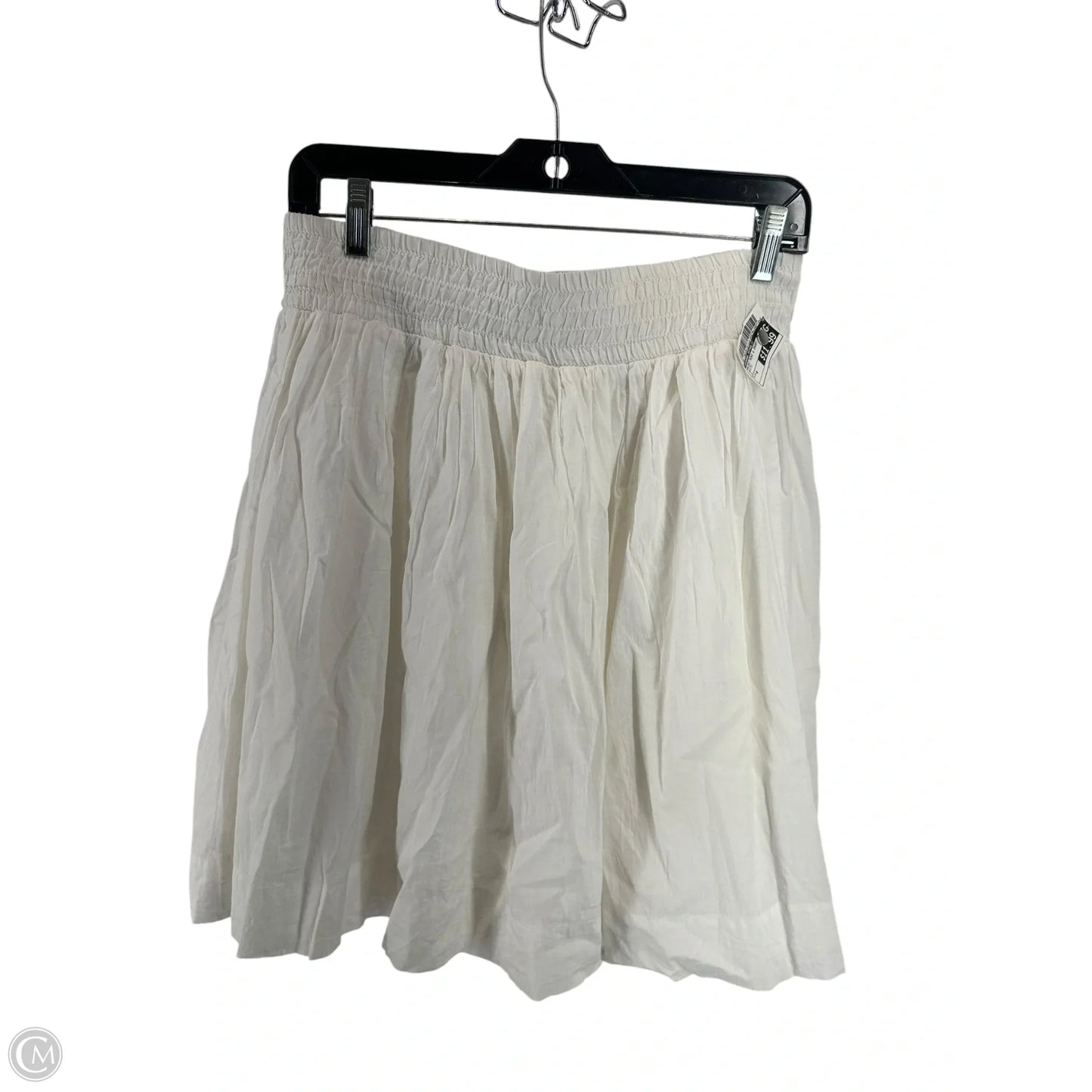 Skirt Mini & Short By Banana Republic In White, Size: 4