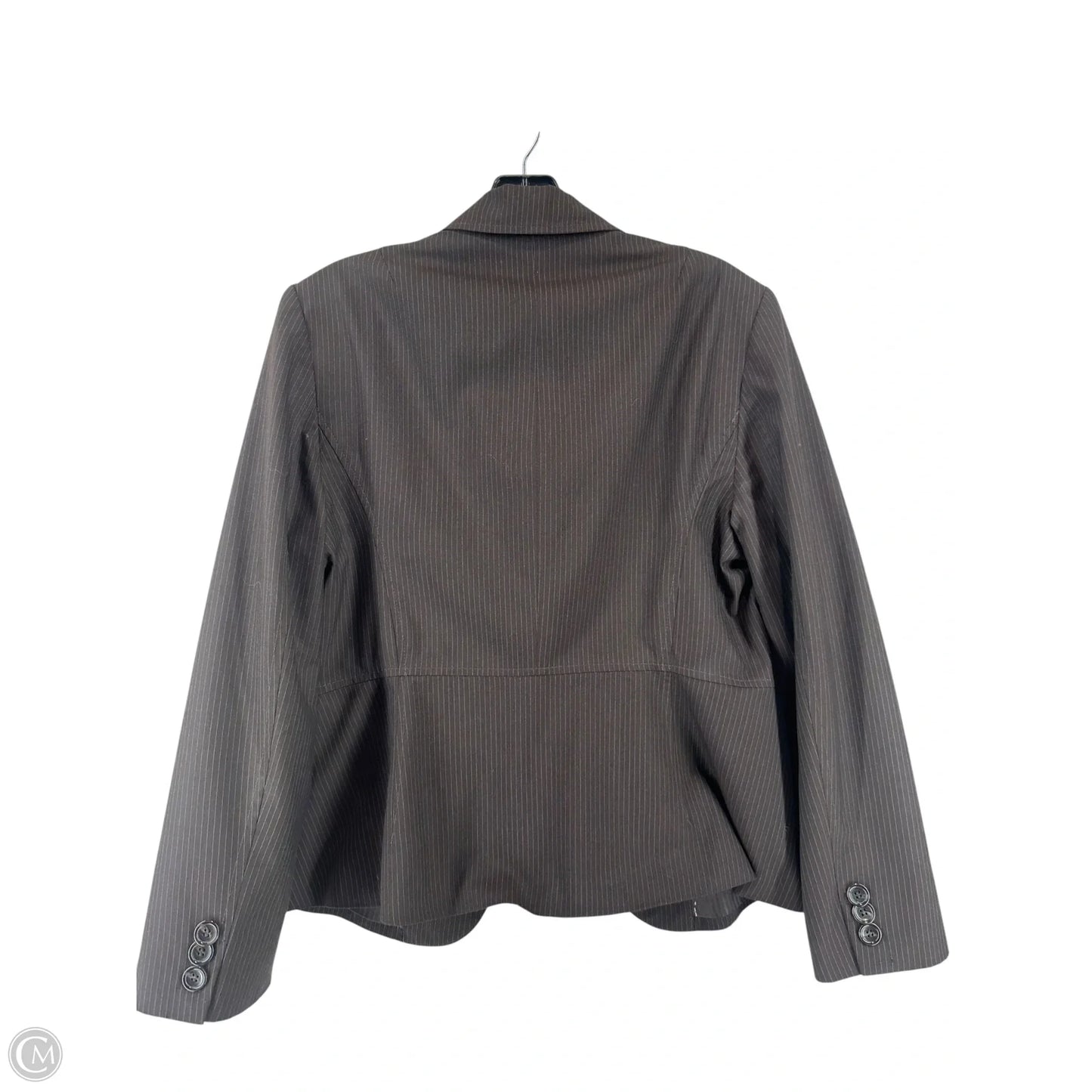 Blazer By Clothes Mentor In Black, Size: 12
