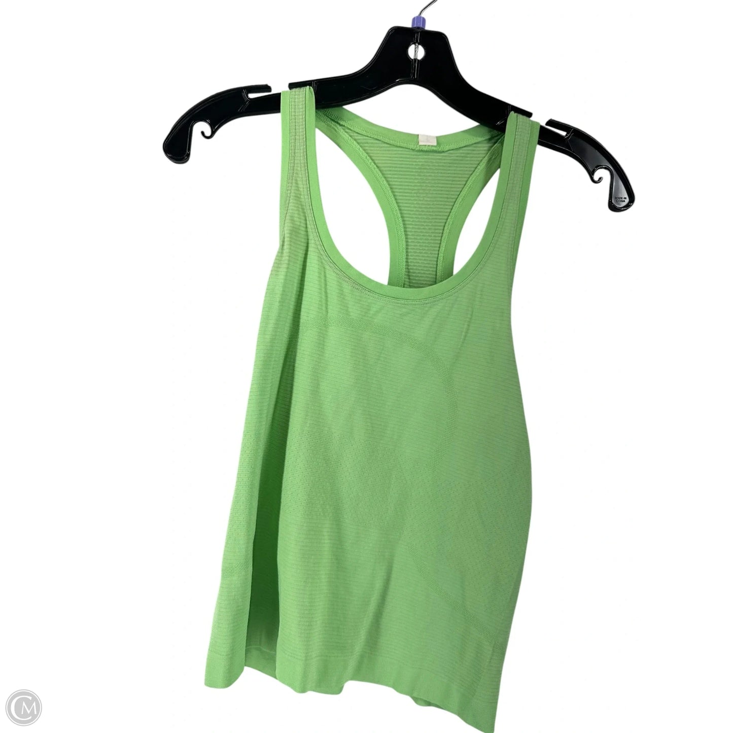 Athletic Tank Top By Lululemon In Green, Size: 4