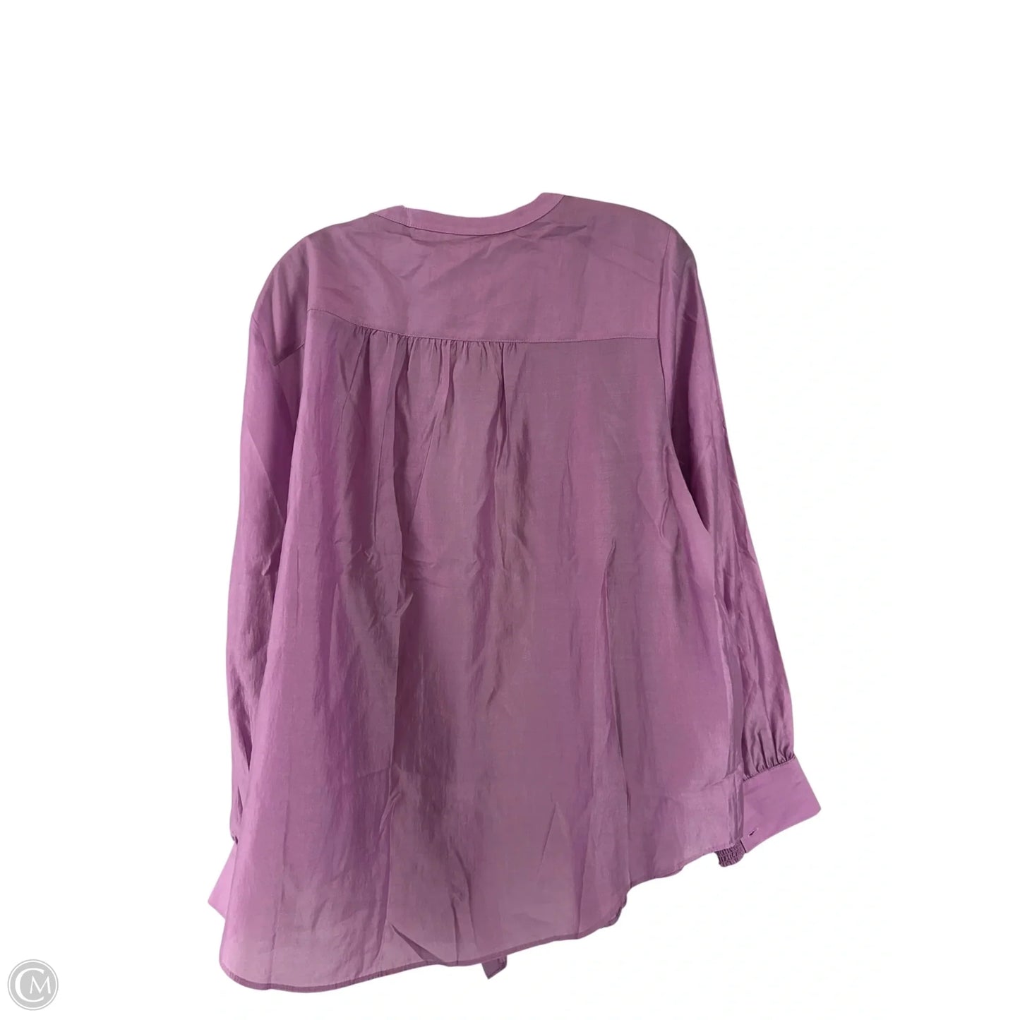 Top Long Sleeve By Chicos In Purple, Size: 16