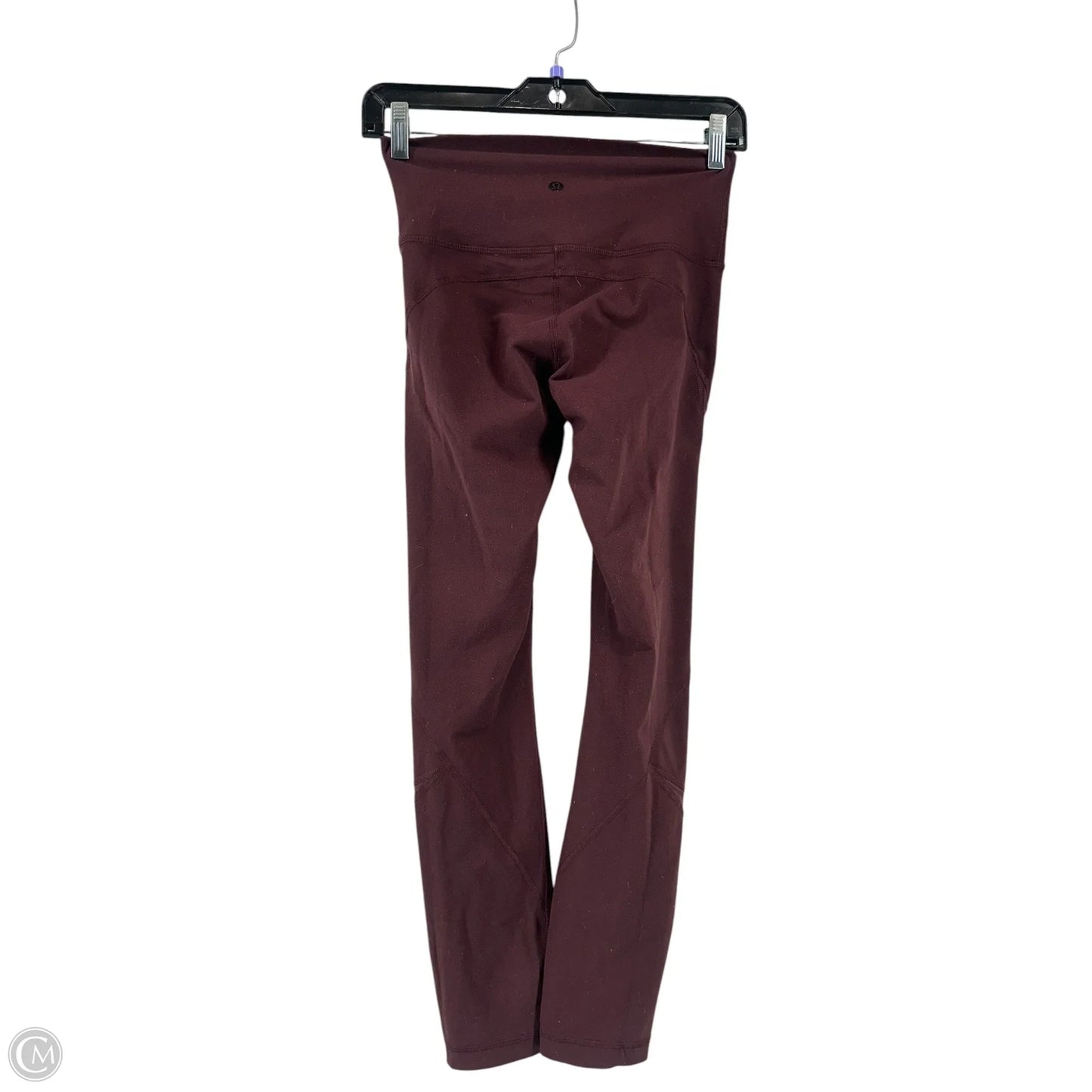Athletic Leggings By Lululemon In Red, Size: 4