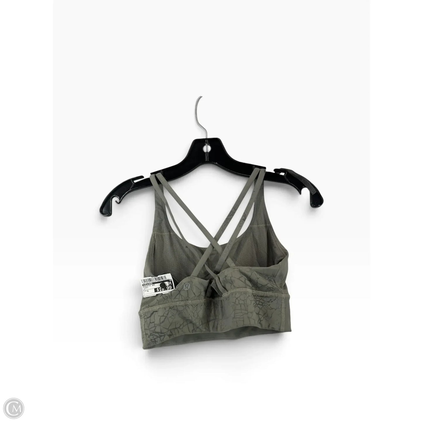 Athletic Bra By Lululemon In Green, Size: 6