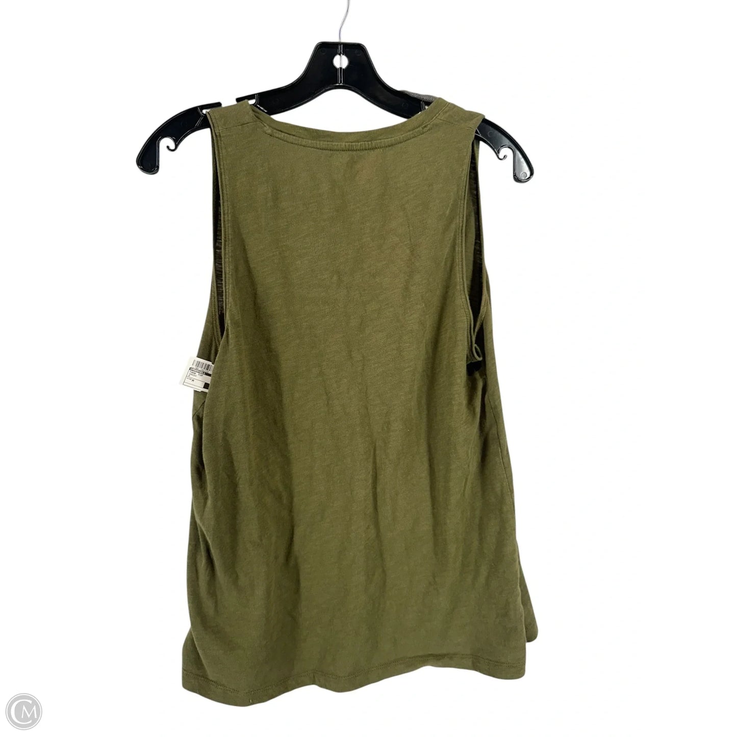 Tank Top By Madewell In Green, Size: M