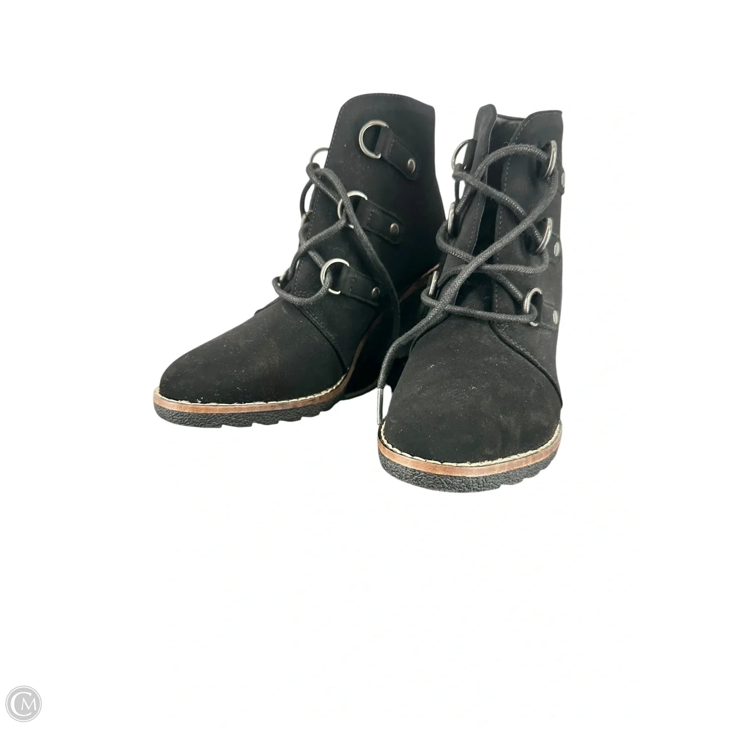 Boots Ankle Heels By White Mountain In Black, Size: 7