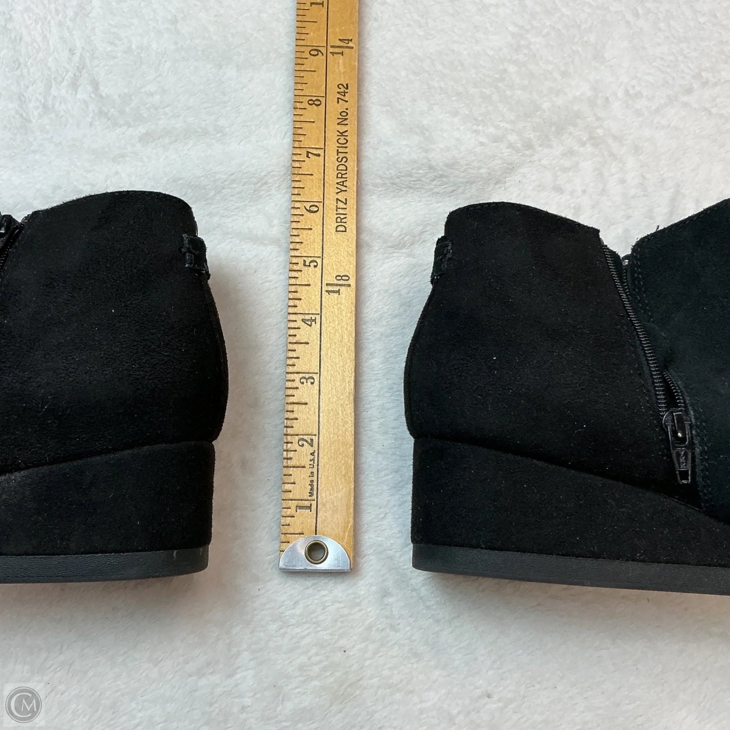 Boots Ankle Flats By Toms In Black, Size: 6