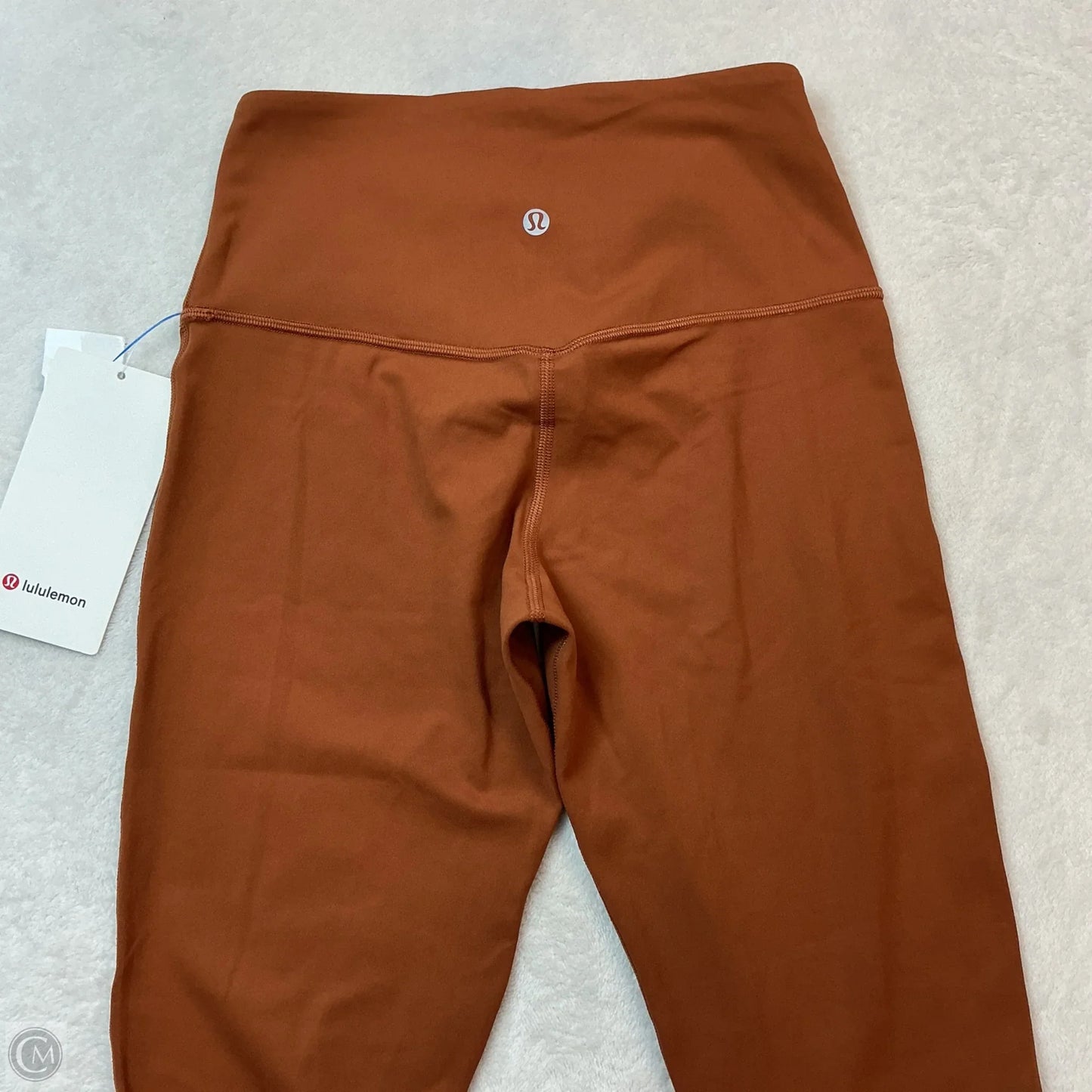 Athletic Leggings By Lululemon In Orange, Size: 6