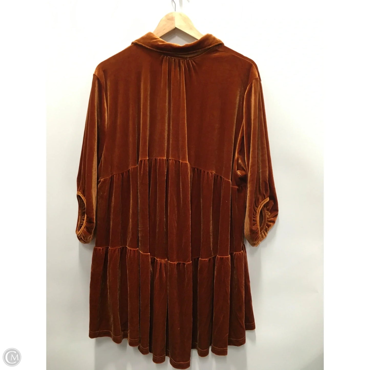 Dress Casual Short By Umgee In Orange, Size: M