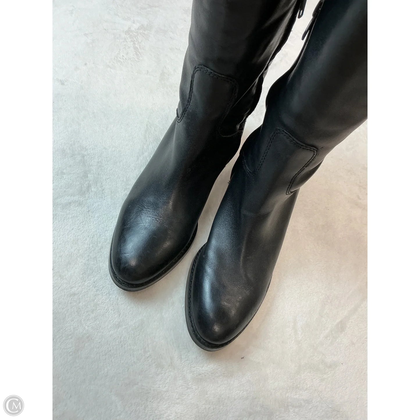 Boots Leather By Arturo Chiang In Black, Size: 7.5
