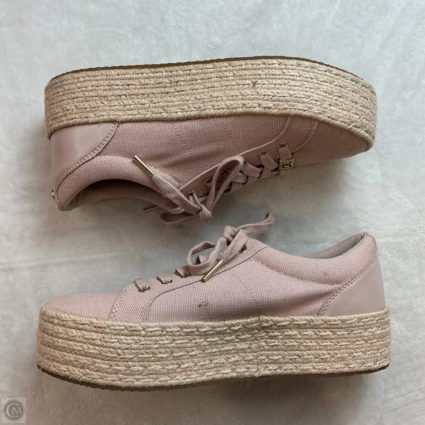 Shoes Sneakers Platform By Michael By Michael Kors In Pink & Tan, Size: 8.5