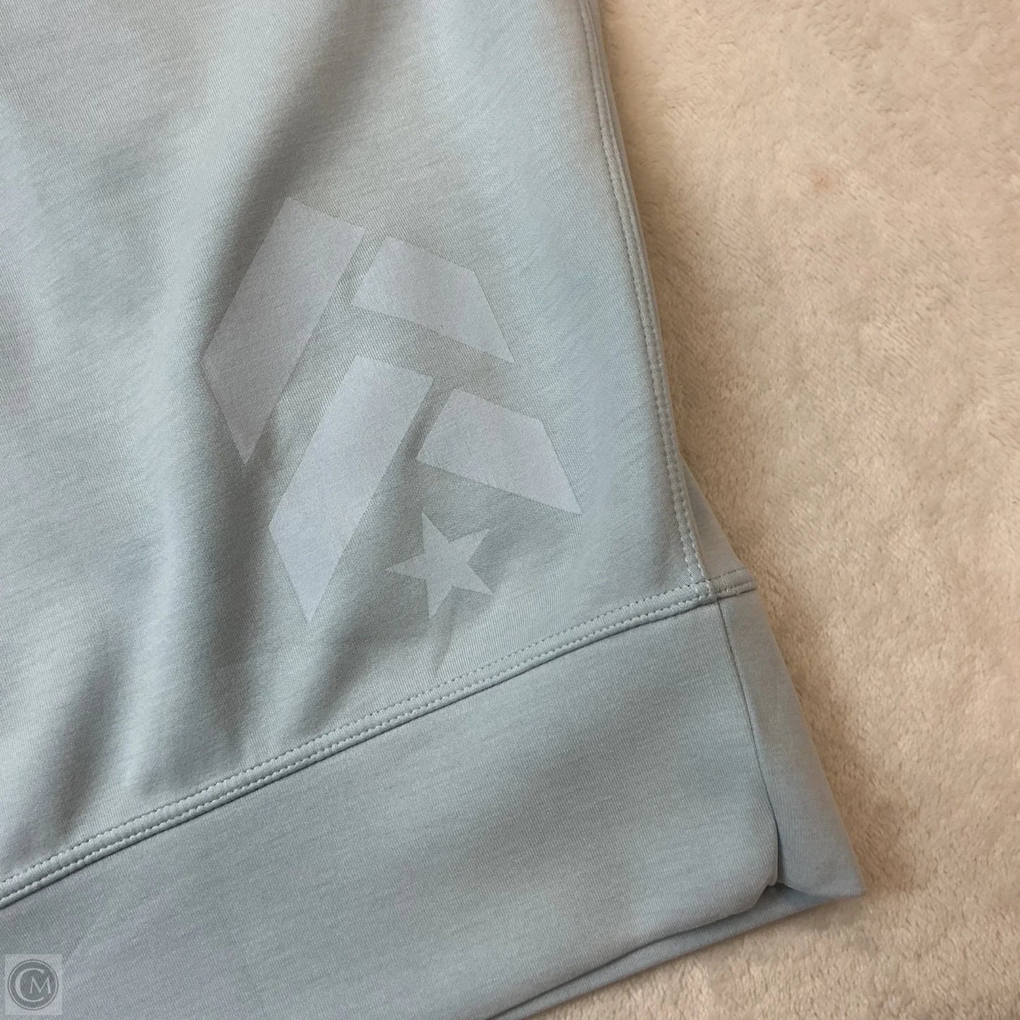 Athletic Sweatshirt Crewneck By Lululemon In Blue, Size: 8