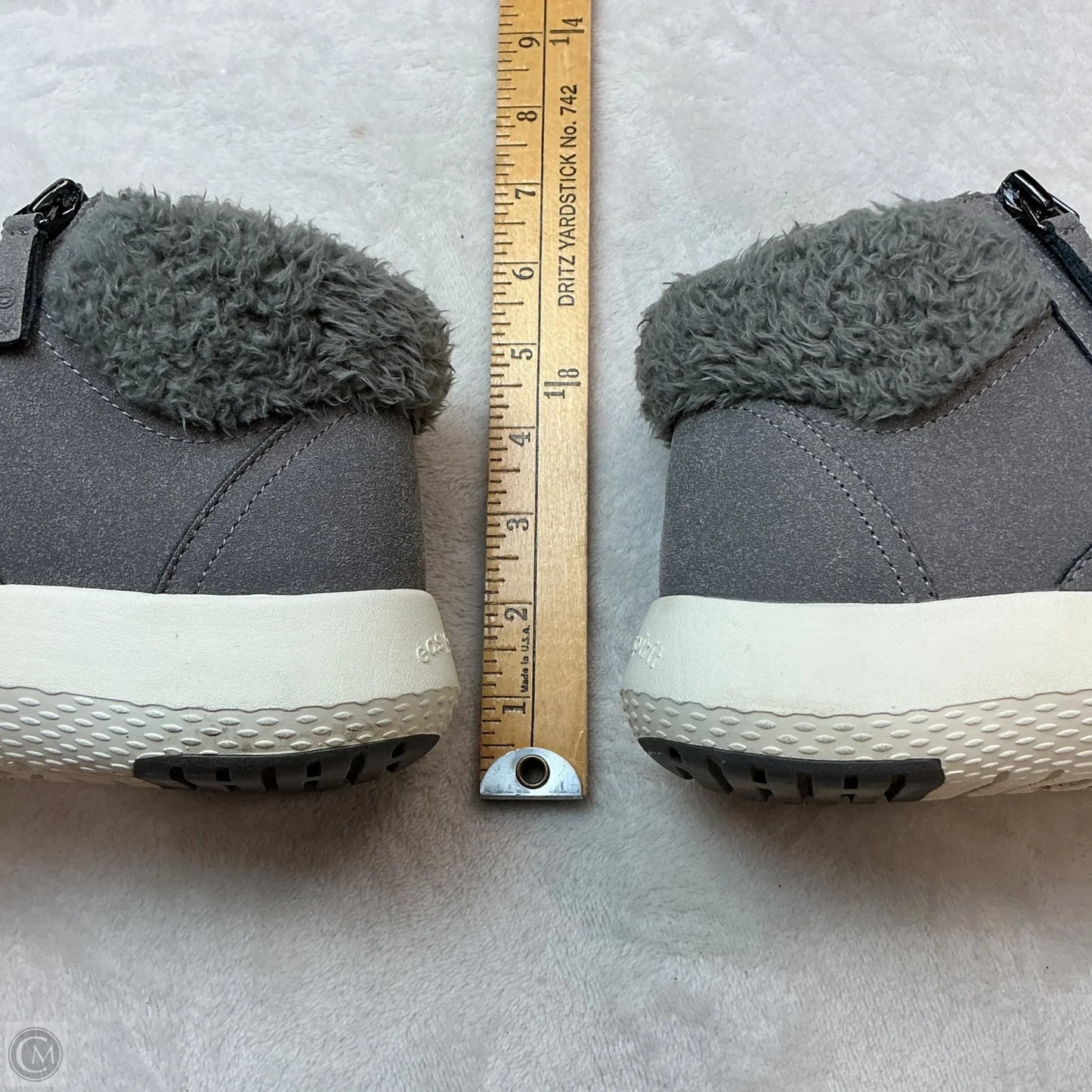 Boots Ankle Flats By Easy Spirit In Grey, Size: 7.5