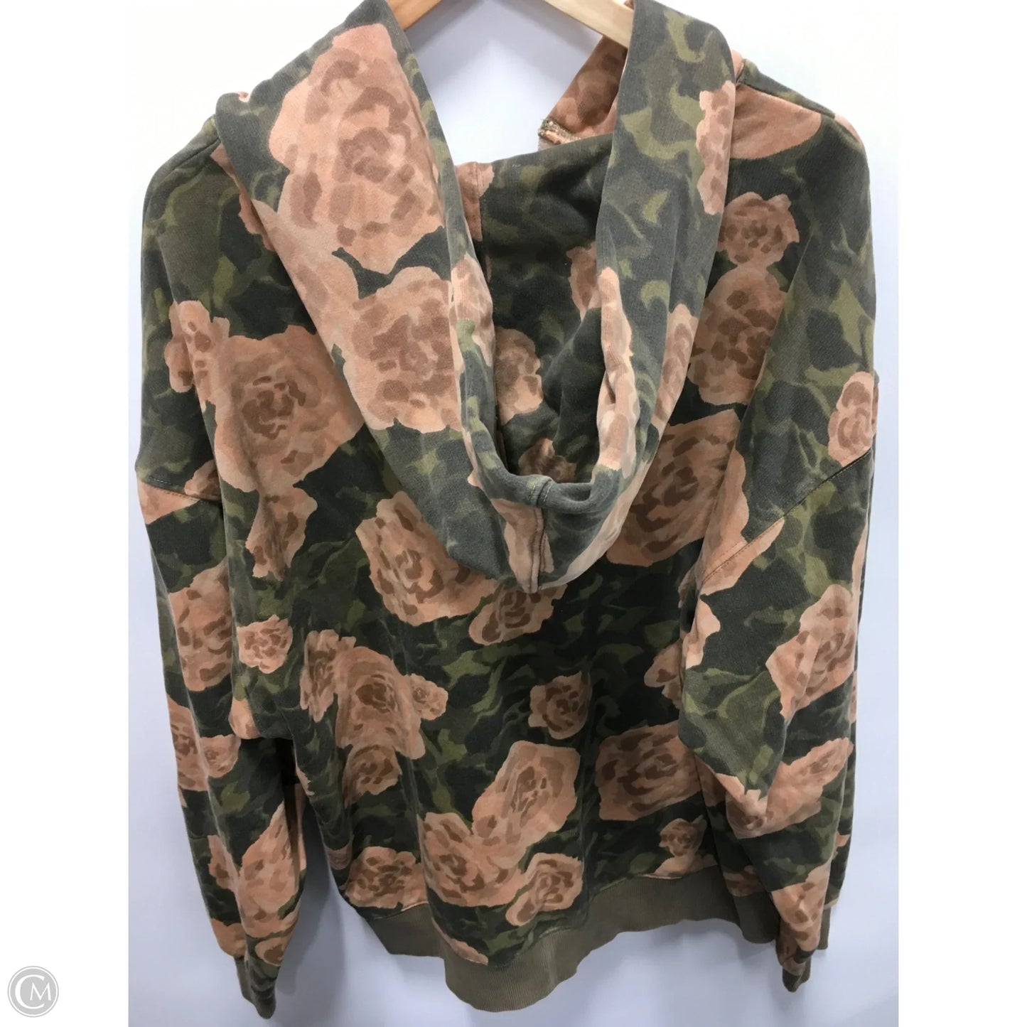 Sweatshirt Hoodie By We The Free In Green, Size: S