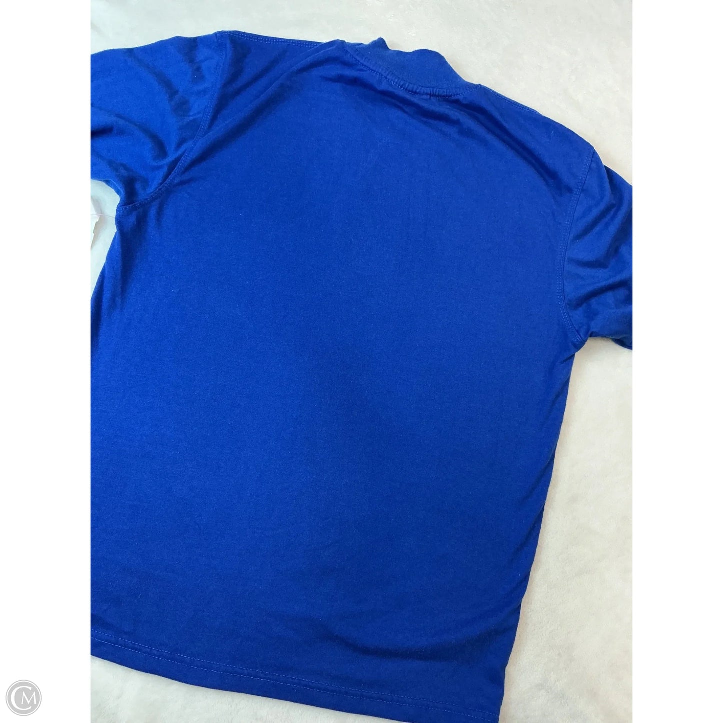Athletic Sweatshirt Crewneck By Clothes Mentor In Blue, Size: S