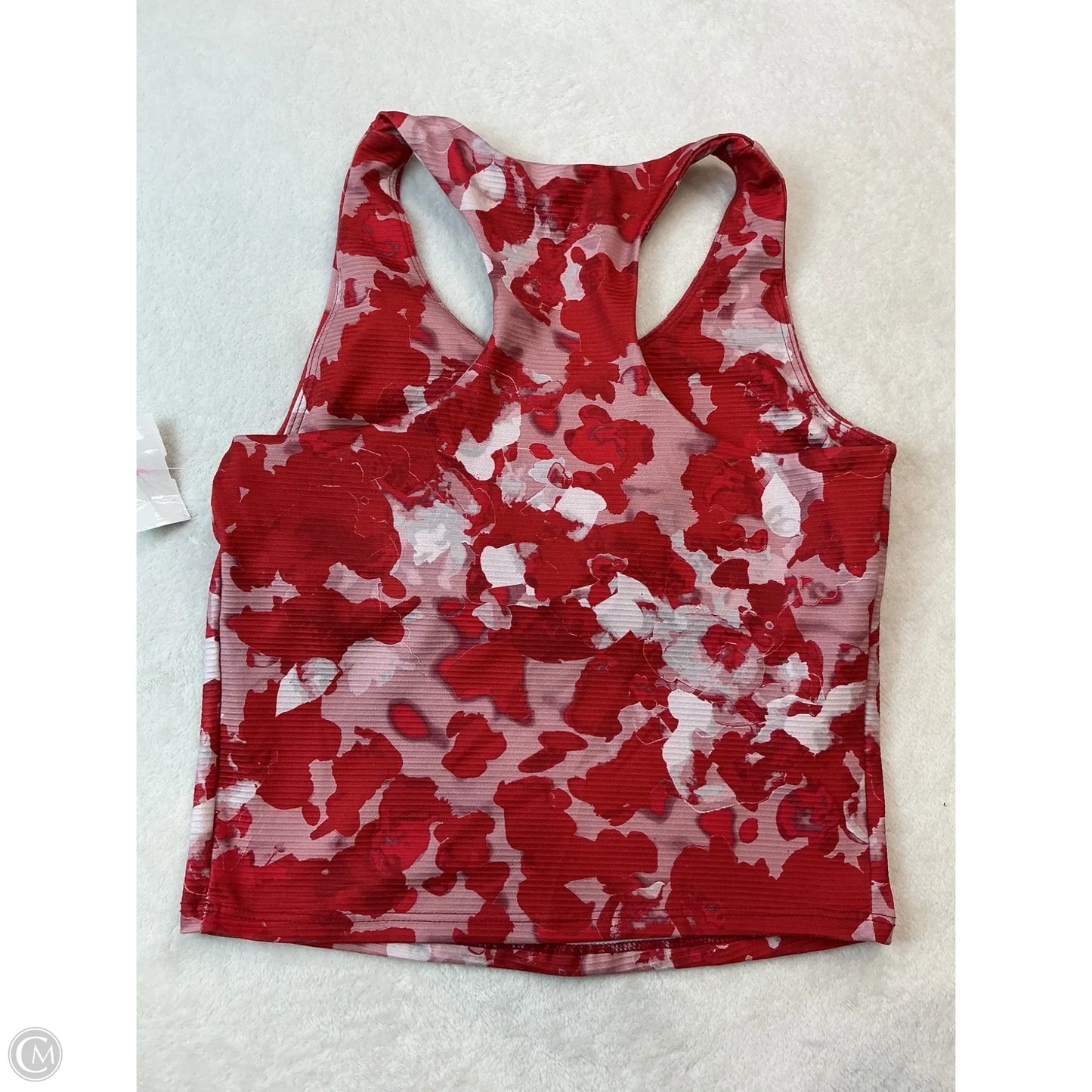 Athletic Tank Top By Clothes Mentor In Red, Size: M