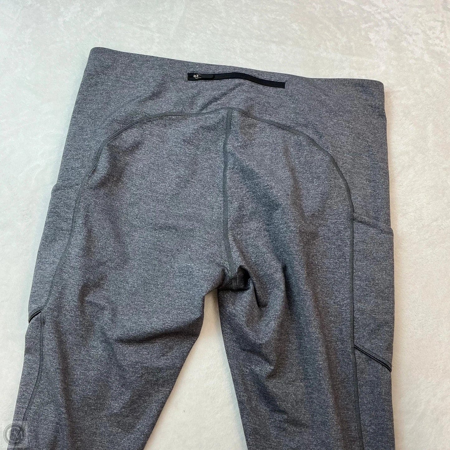 Athletic Leggings By Lululemon In Grey, Size: 12