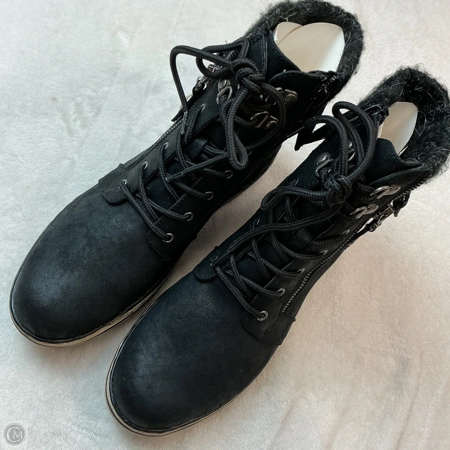 Boots Ankle Flats By Cliffs By White Mountain In Black, Size: 9
