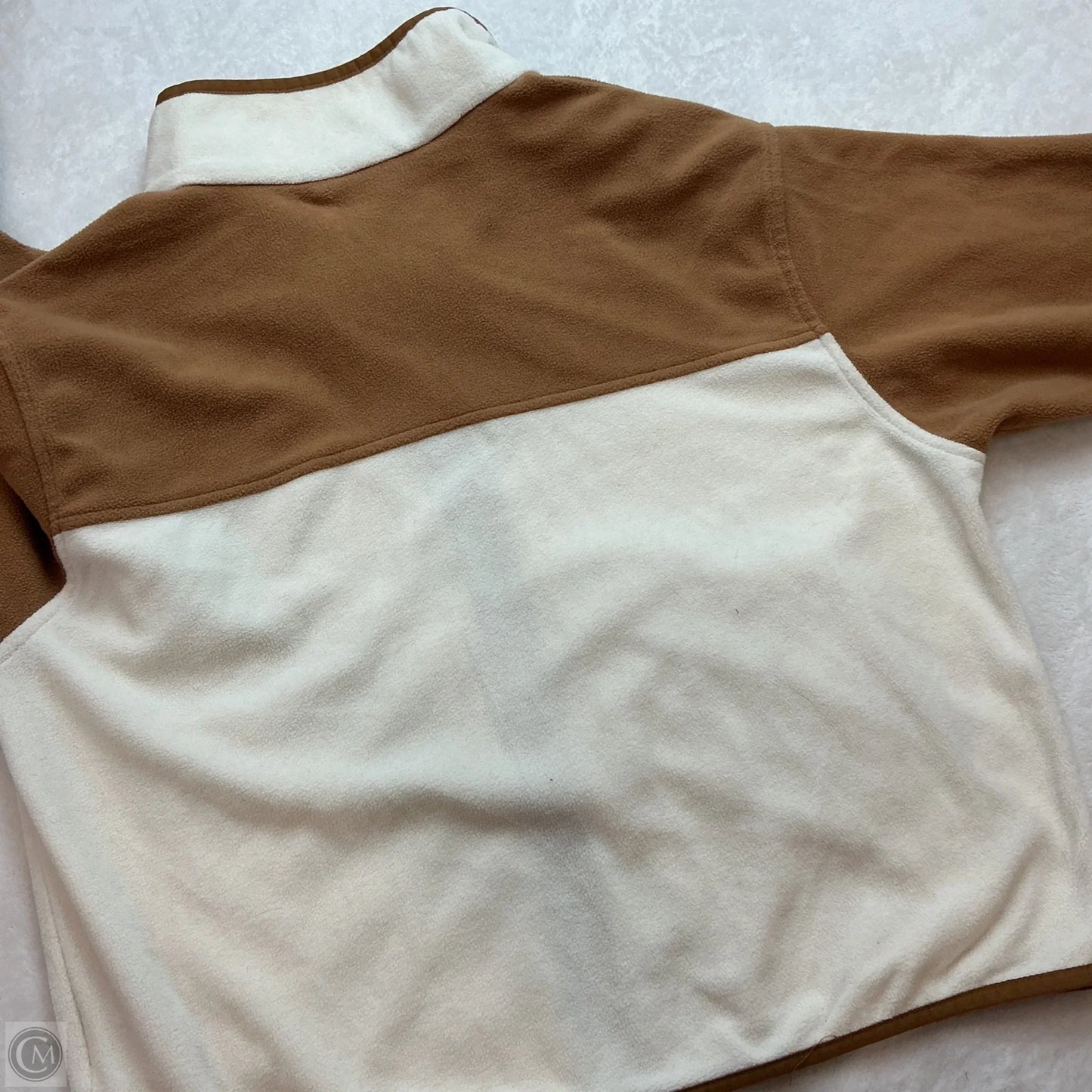 Athletic Fleece By Columbia In Beige, Size: M