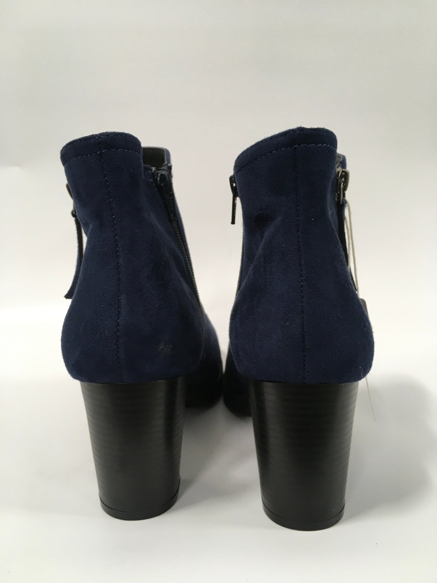 Boots Ankle Heels By Rialto In Navy, Size: 10