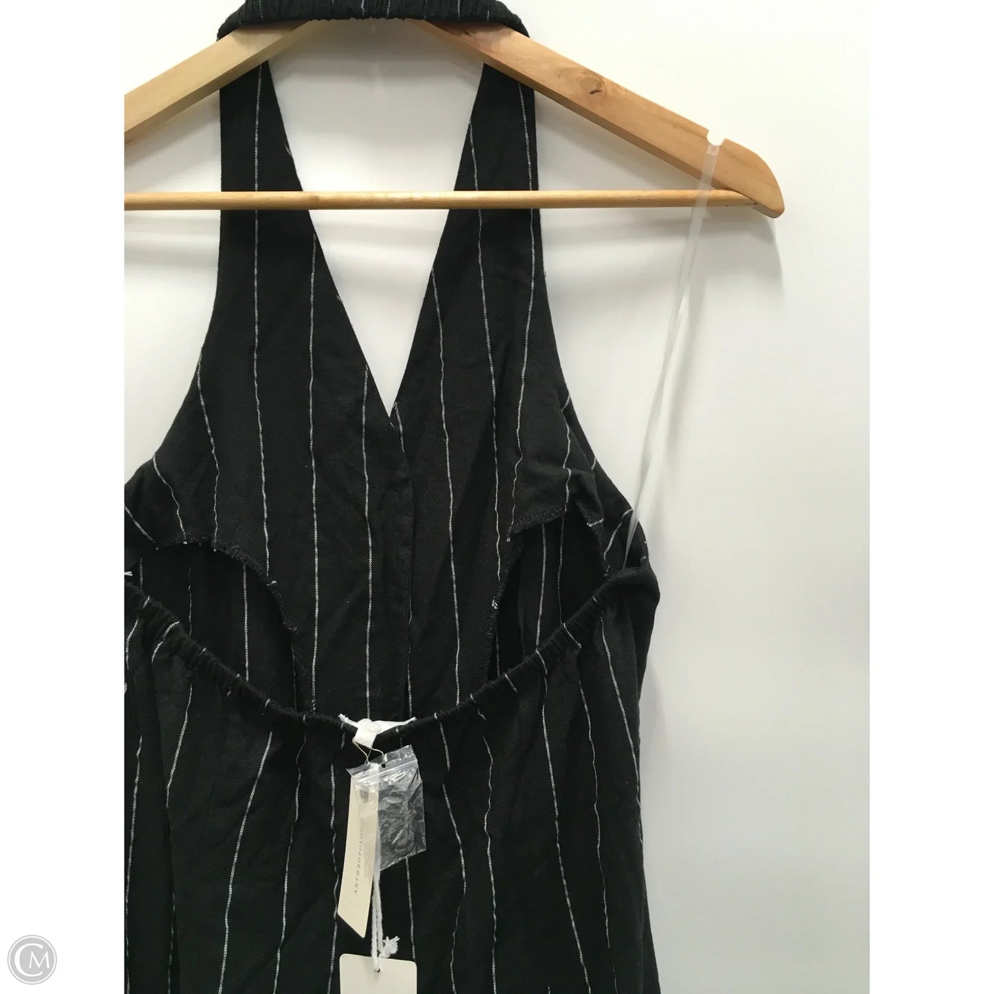 Jumpsuit By Anthropologie In Black & White, Size: L
