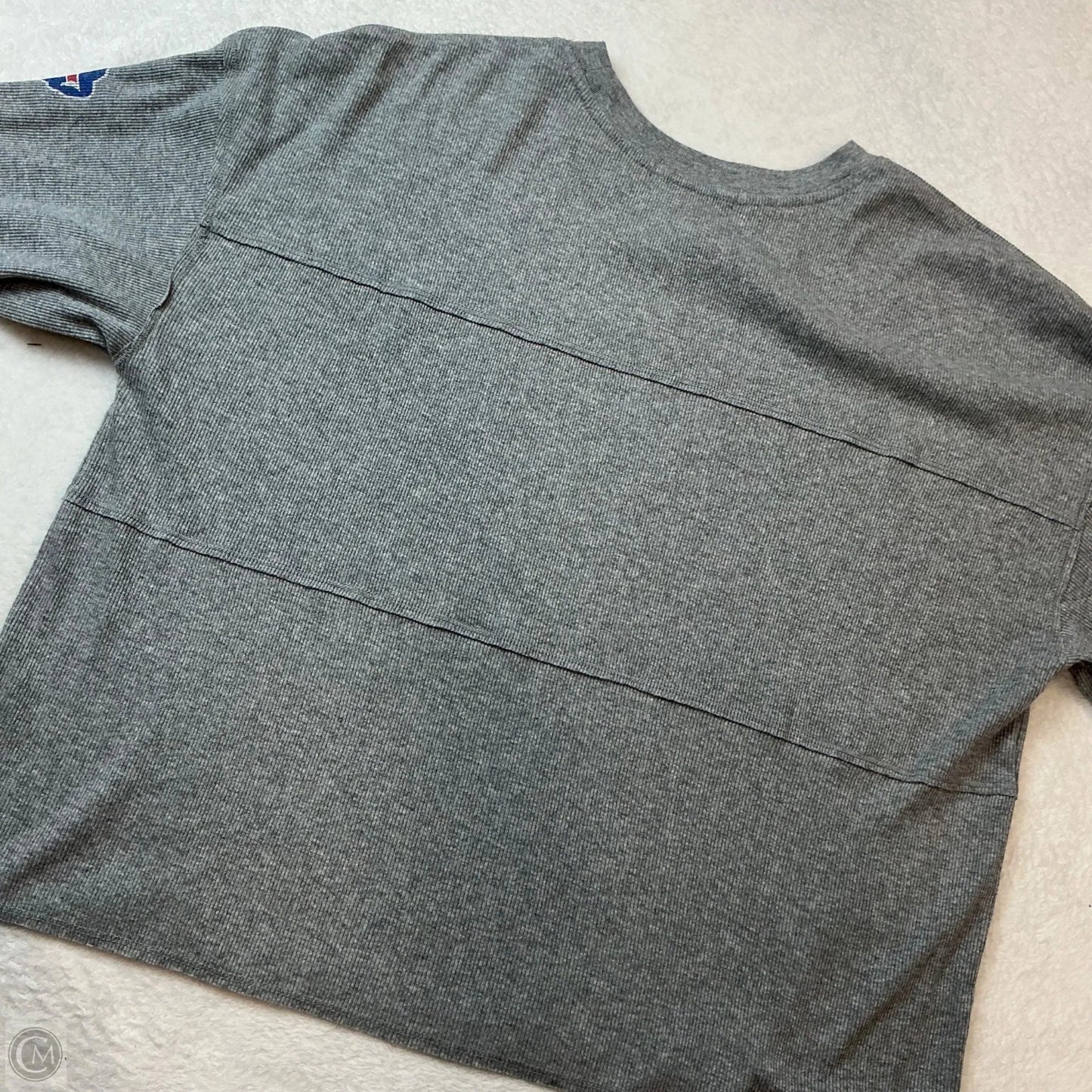 Top Long Sleeve By Clothes Mentor In Grey, Size: M