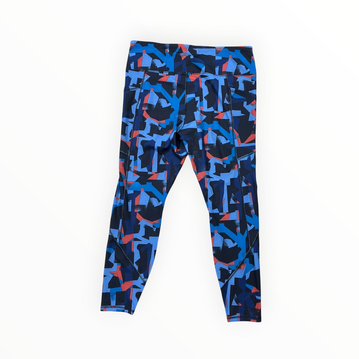 Athletic Leggings By Members Mark In Blue, Size:1X