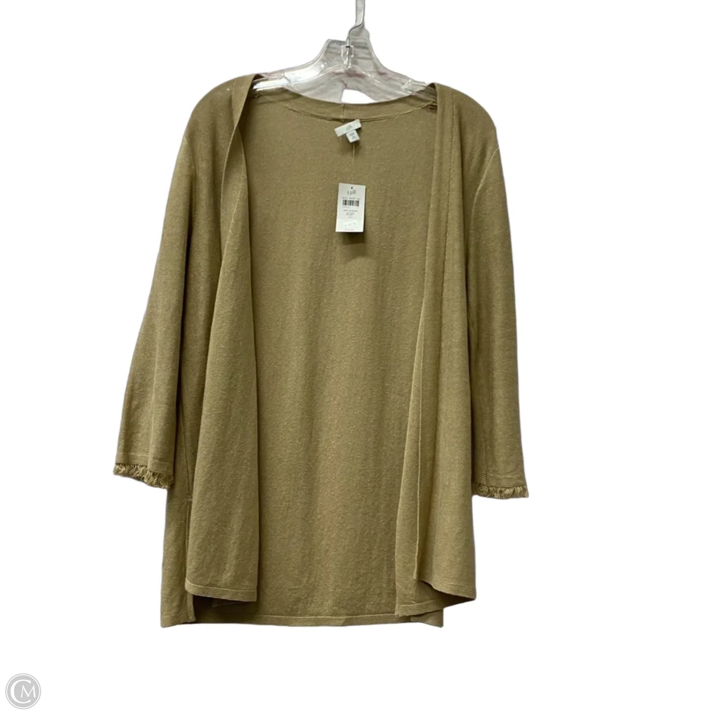 Cardigan By J. Jill In Tan, Size: Xsp