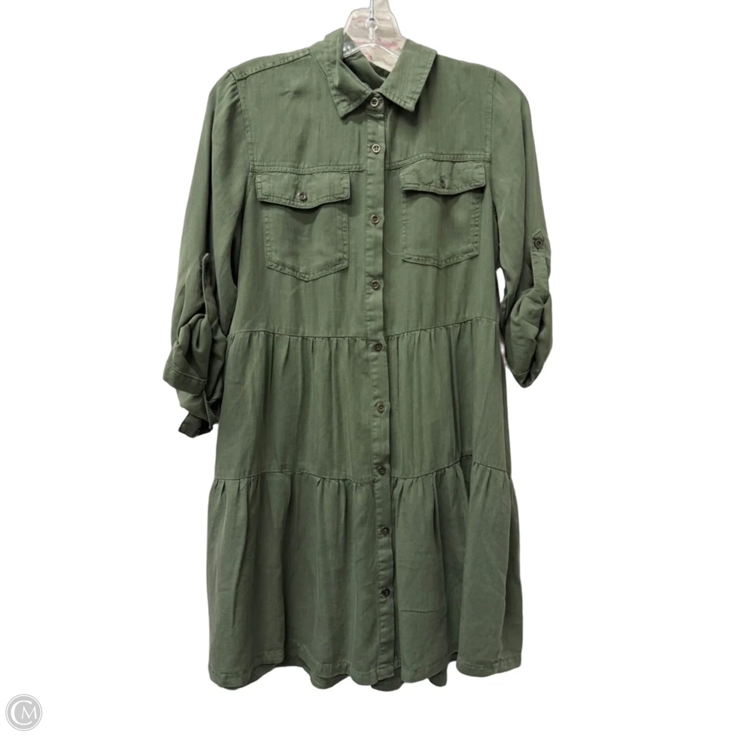 Dress Casual Short By Velvet Heart In Green, Size: S