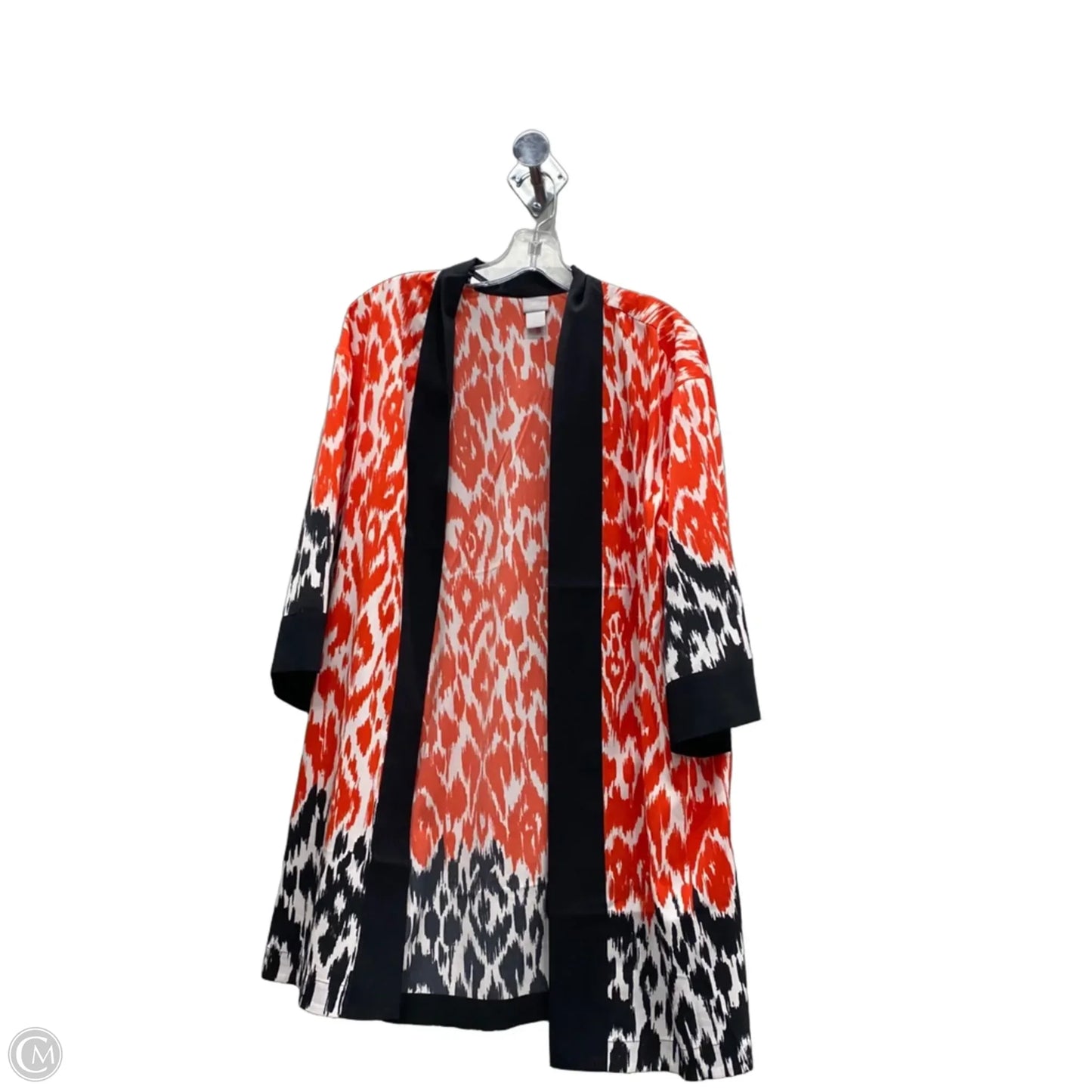 Kimono By Chicos In Orange, Size: S