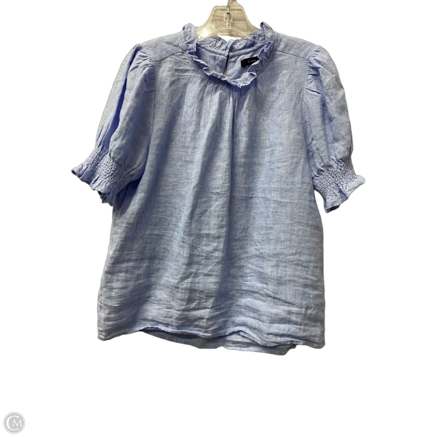 Top Short Sleeve By J. Crew In Blue, Size: S