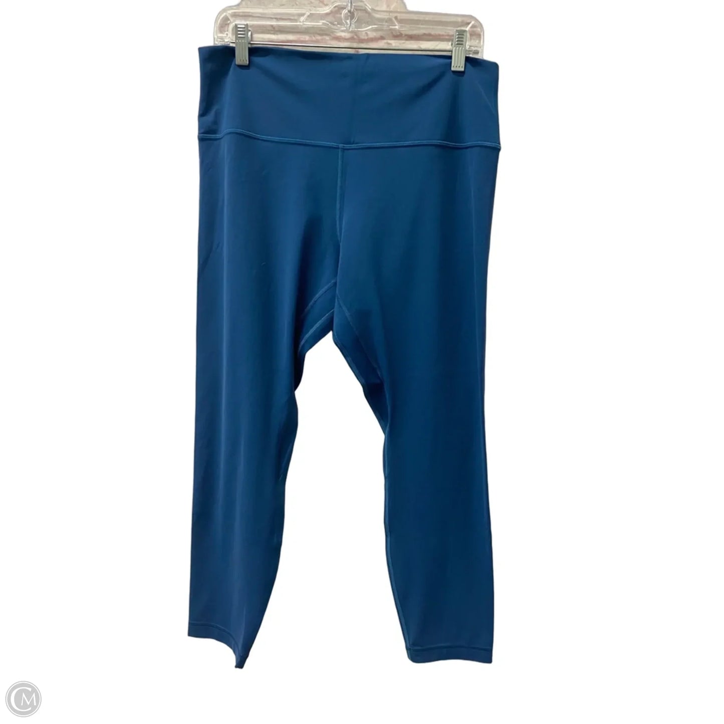 Athletic Leggings By Lululemon In Blue, Size: 14