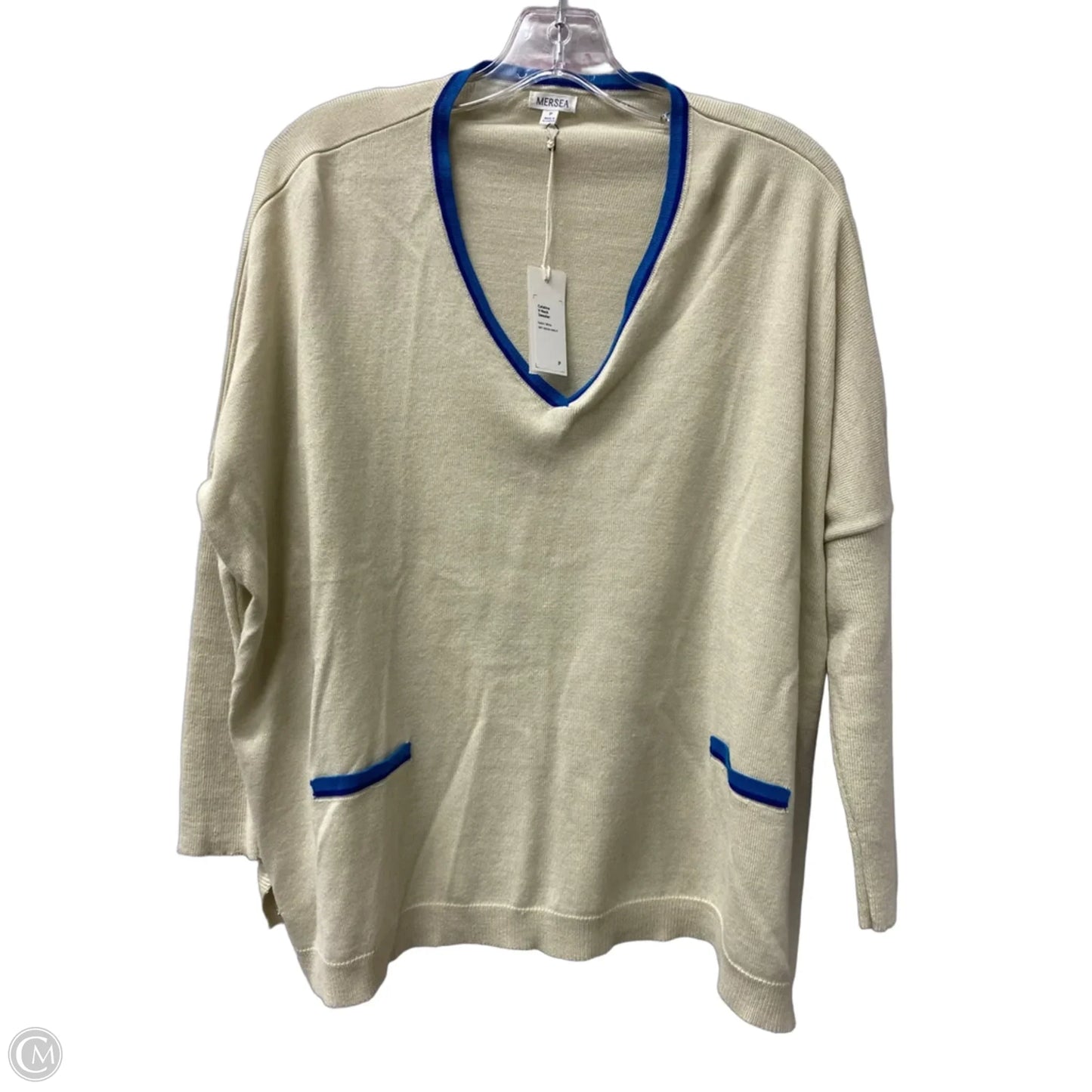Sweater By Mer Sea In Tan, Size: S