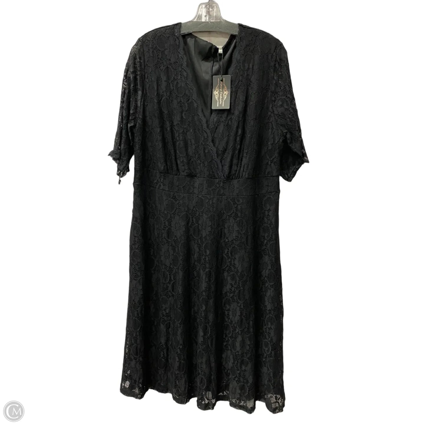 Dress Casual Short By Cme In Black, Size: 1x