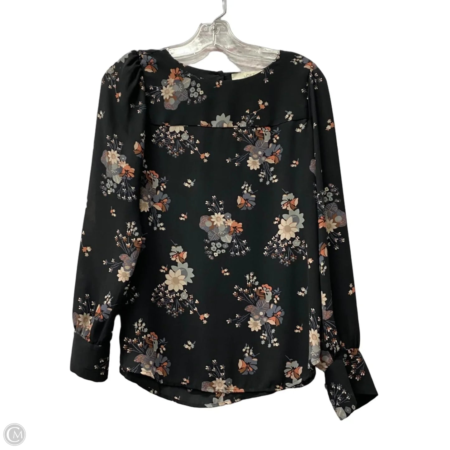 Top Long Sleeve By Loft In Black, Size: Xs