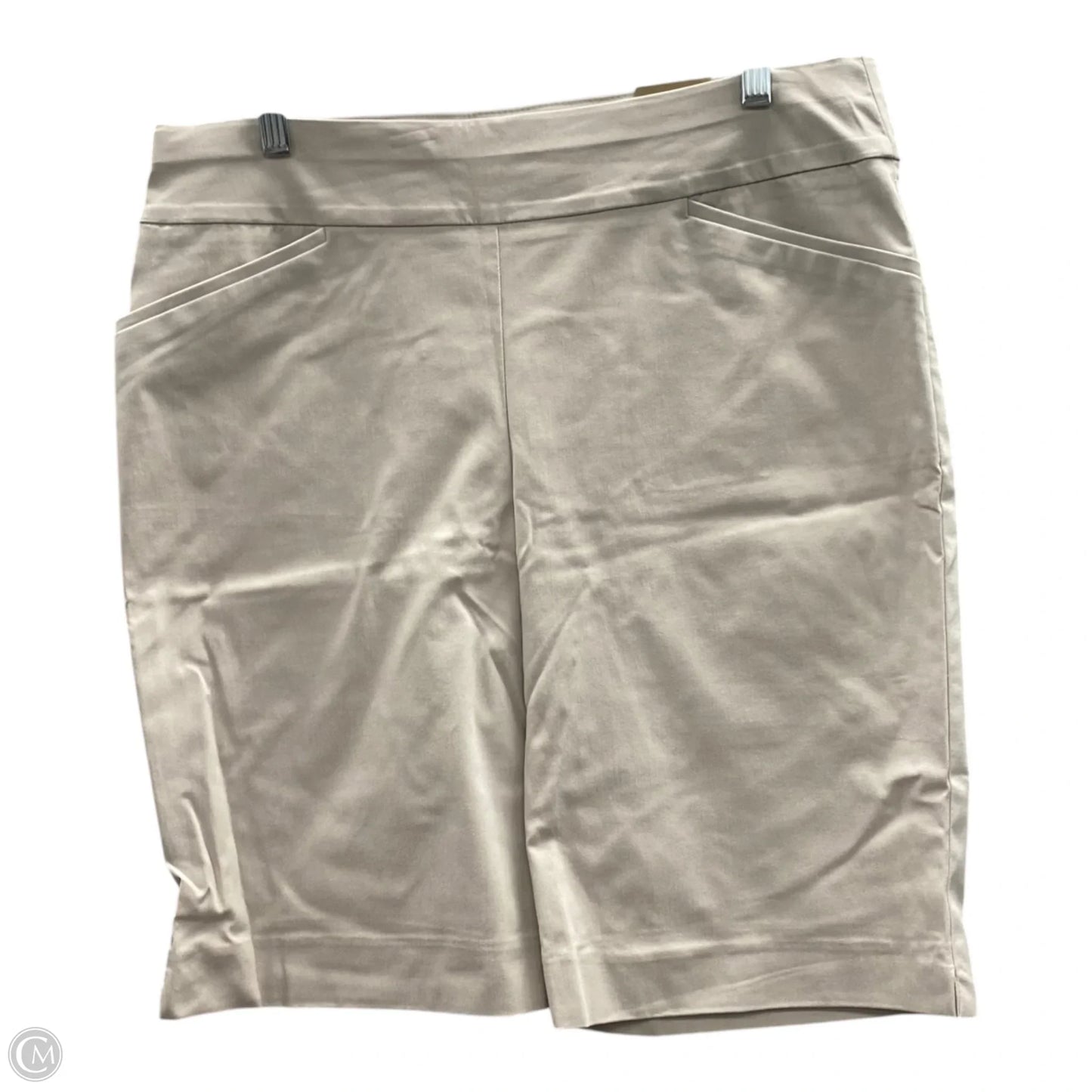 Shorts By Chicos In Tan, Size: 12