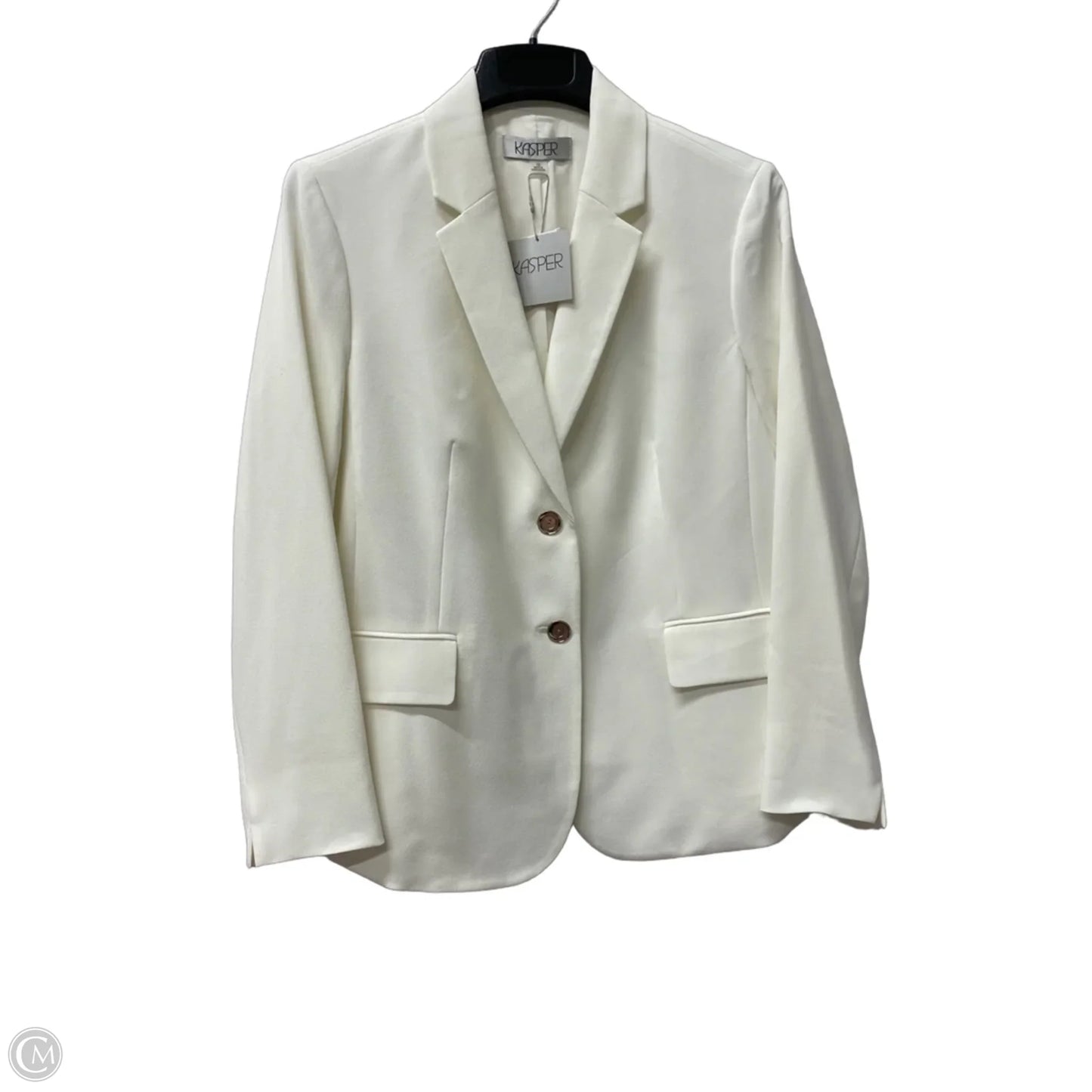 Blazer By Kasper In White, Size: L