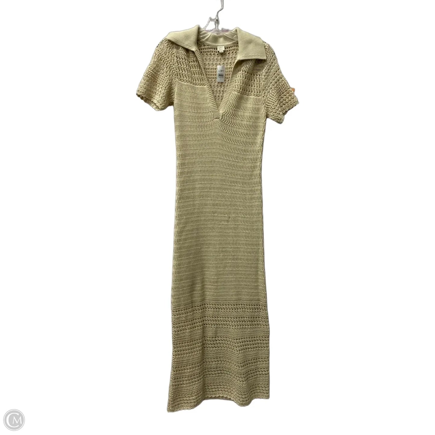 Dress Casual Maxi By Loft In Tan, Size: S